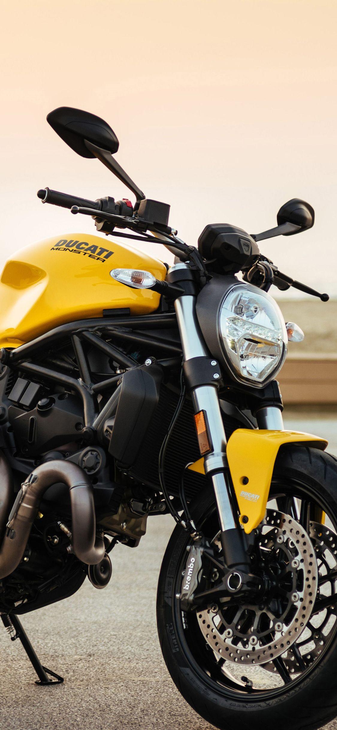 1125x2436 Ducati Monster 821 2017 4k iPhone XS, iPhone iPhone X