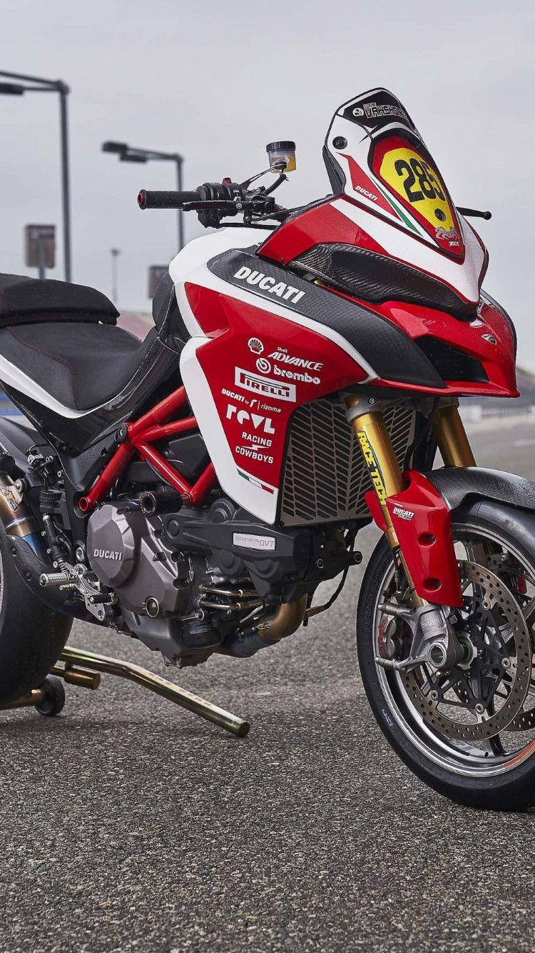 750x1334 Download wallpaper: Ducati Multistrada 1260 Pikes 750x1334