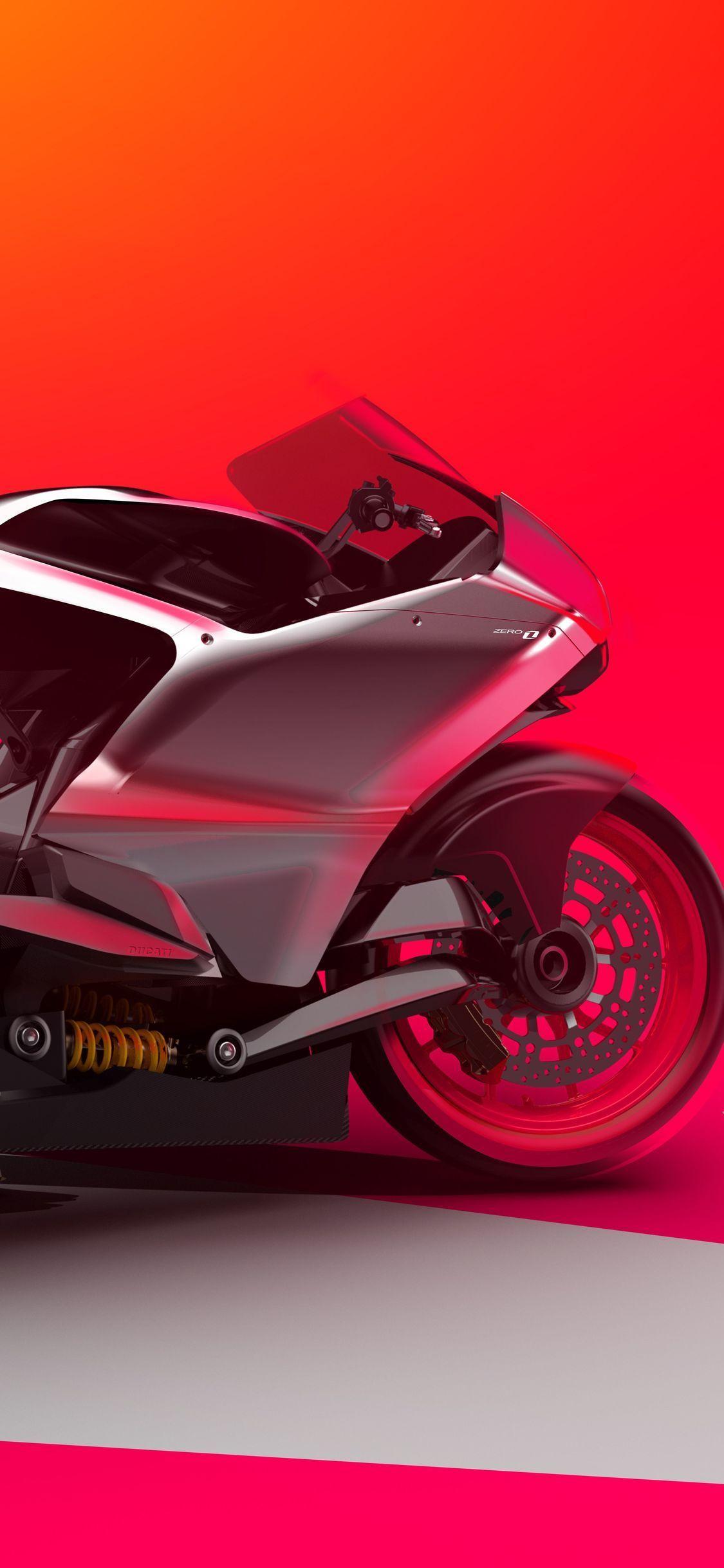 1125x2436 Ducati Zero Electric Superbike iPhone X. HD wallpaper, Wallpaper