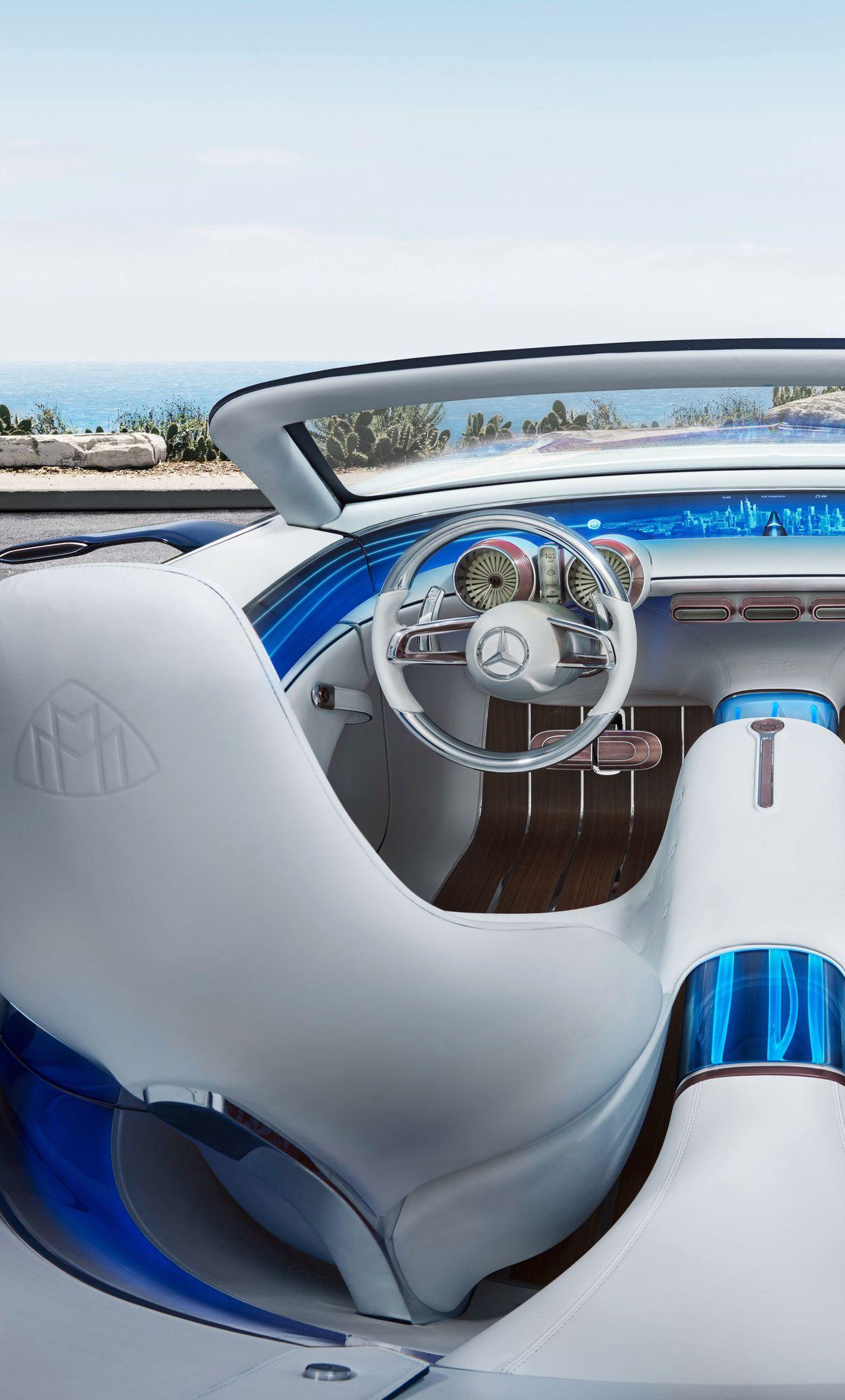 1280x2120 Vision Mercedes Maybach 6 Cabriolet Interior iPhone
