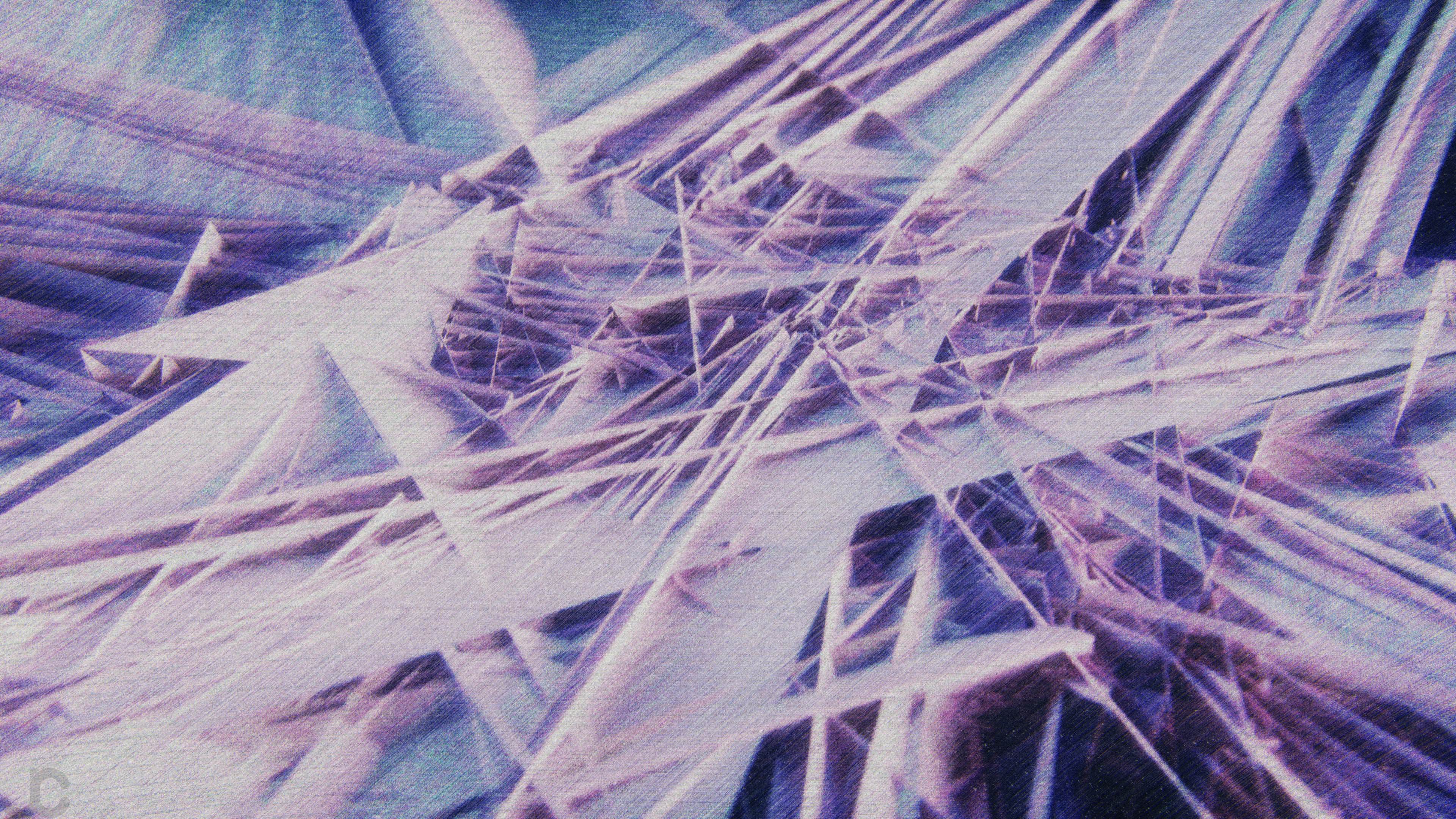 3840x2160 Intersect glitch art
