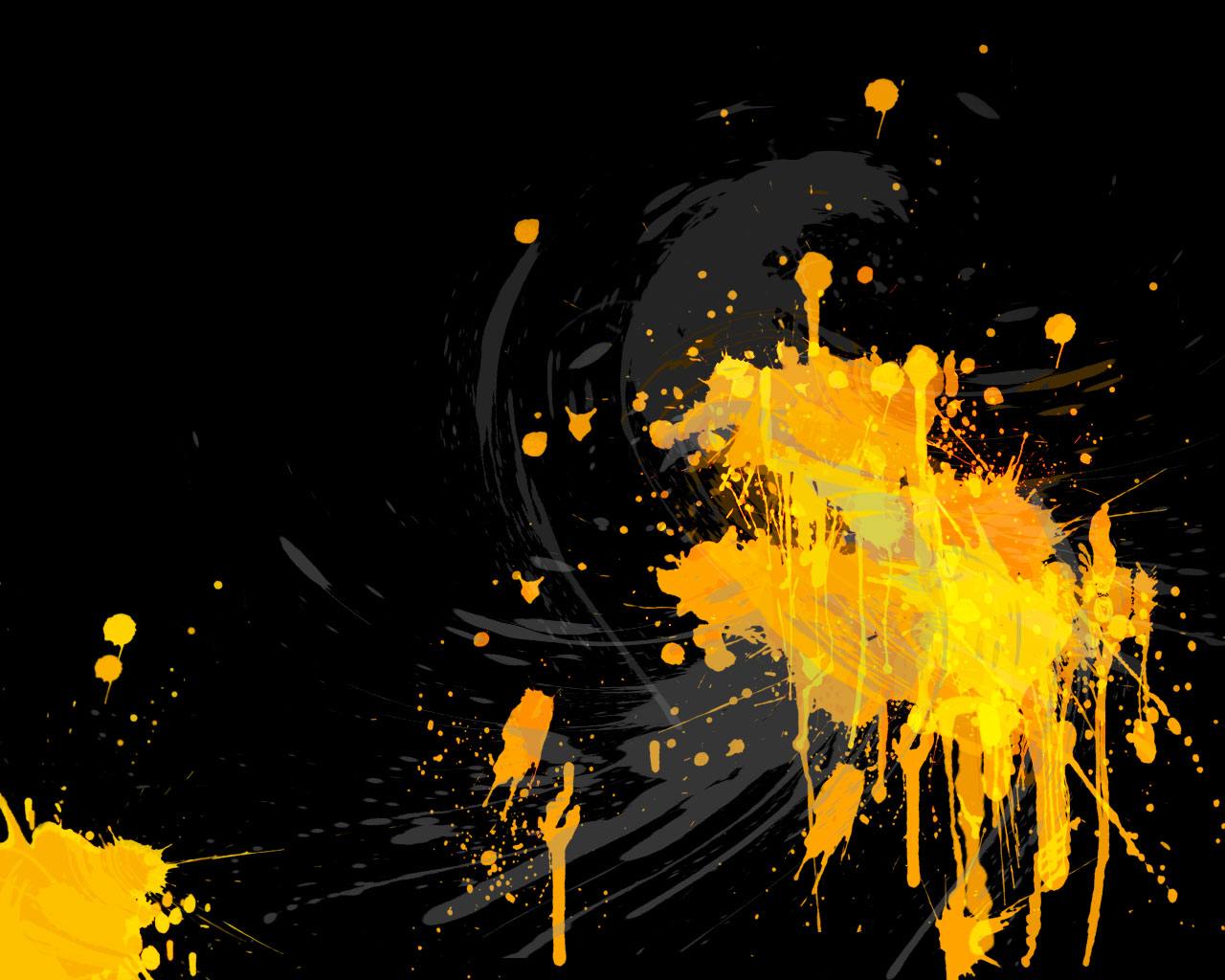 1280x1024 Cool Splatter Wallpaper