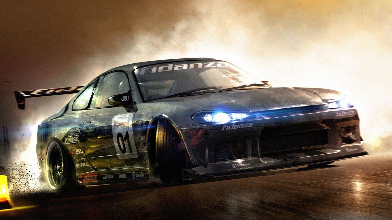 1600x900 Drifting Cars Wallpaper