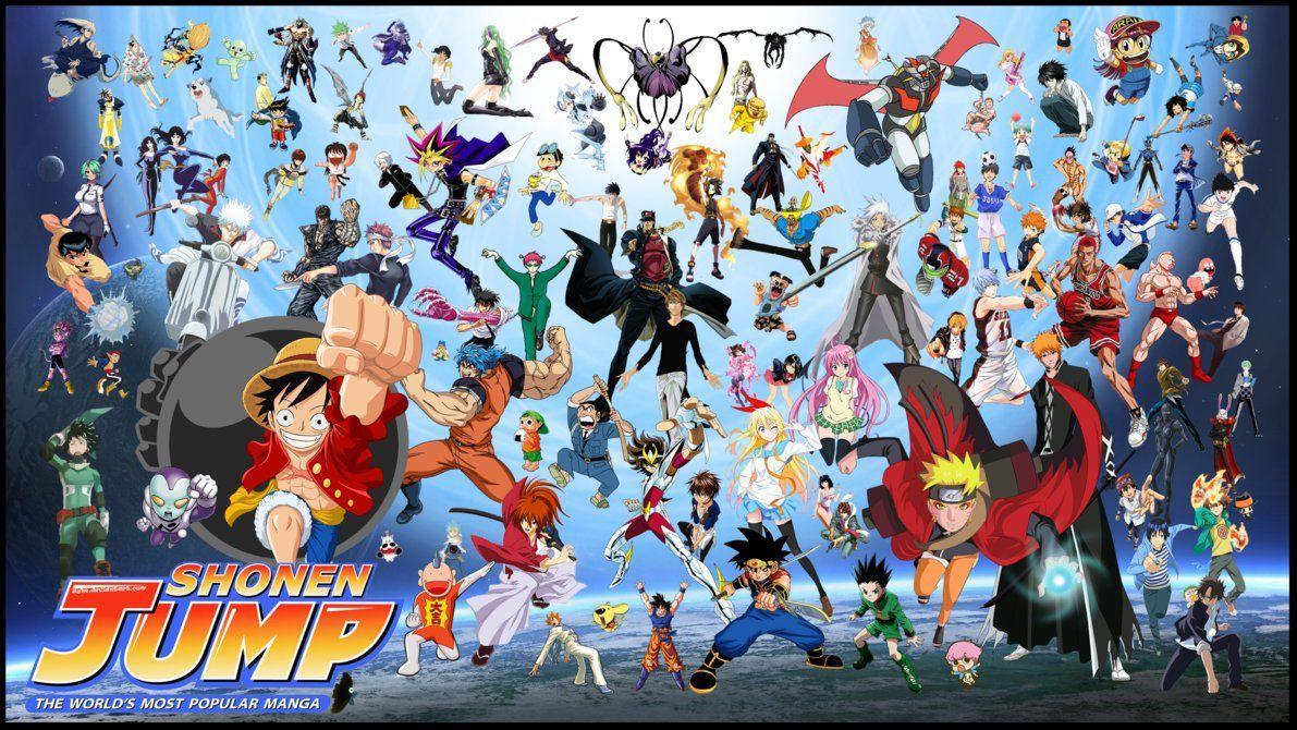 1191x670 Shonen Jump Wallpaper