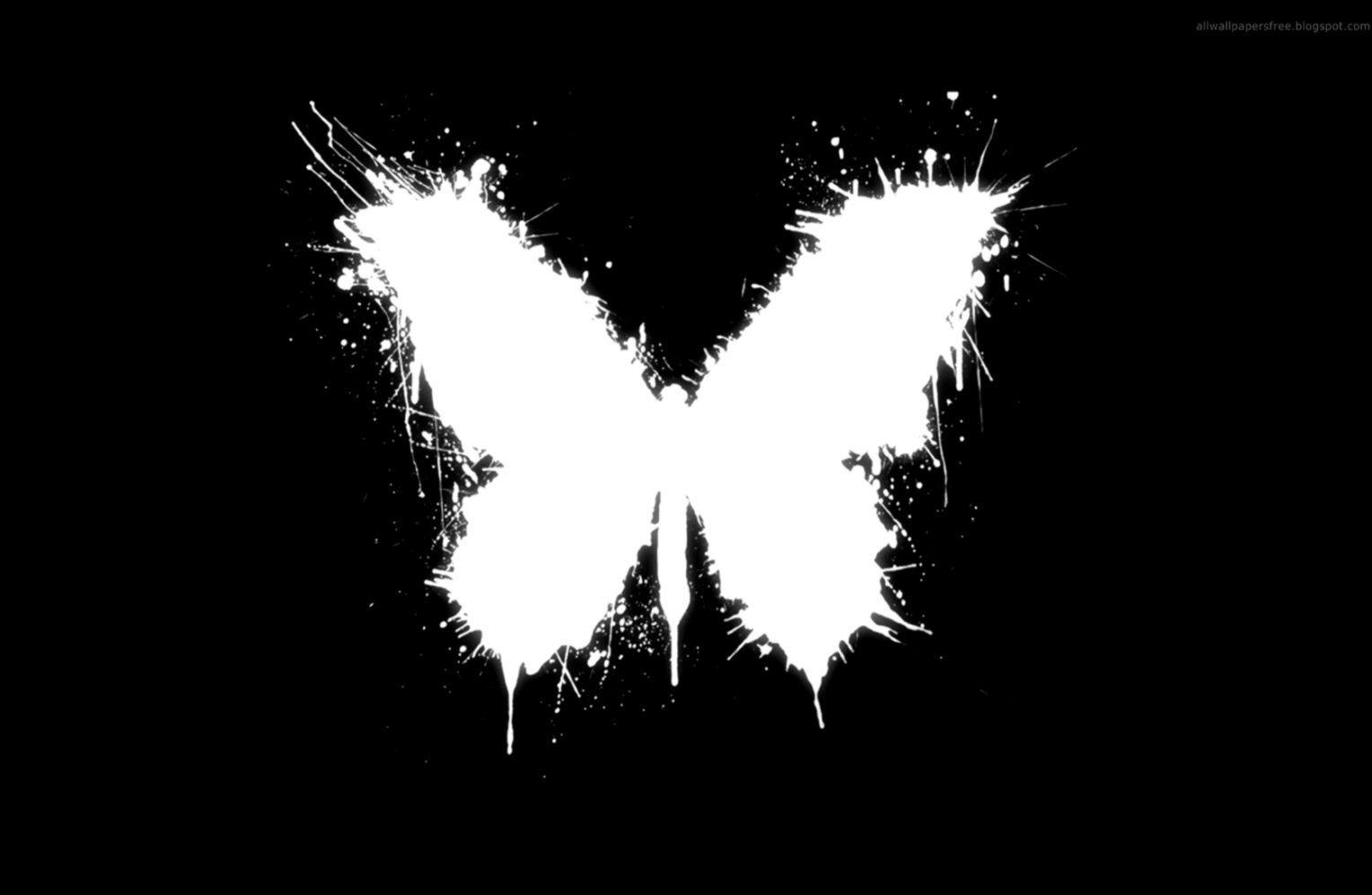 Aesthetic Butterfly Wallpaper Black And White : Pin On Wallpapers