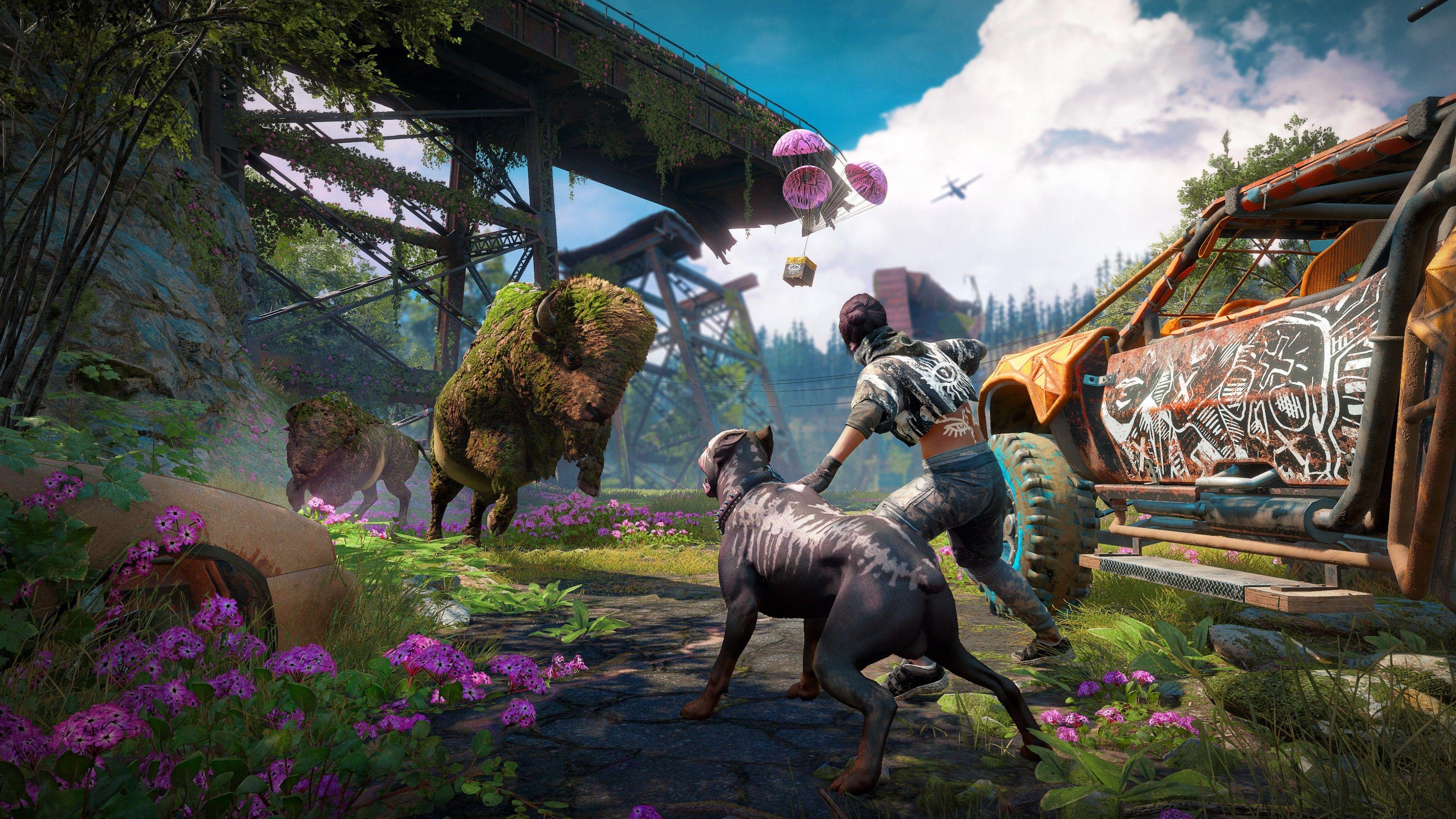3840x2160 Wallpaper Far Cry New Dawn, screenshot, 4K, Games