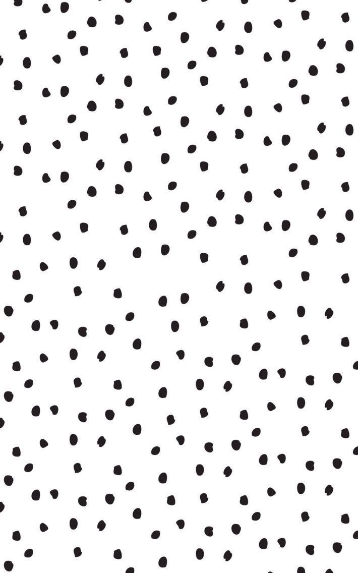 710x1136 black and white polka dot texture. Polka dots wallpaper, Dots wallpaper, iPhone background wallpaper