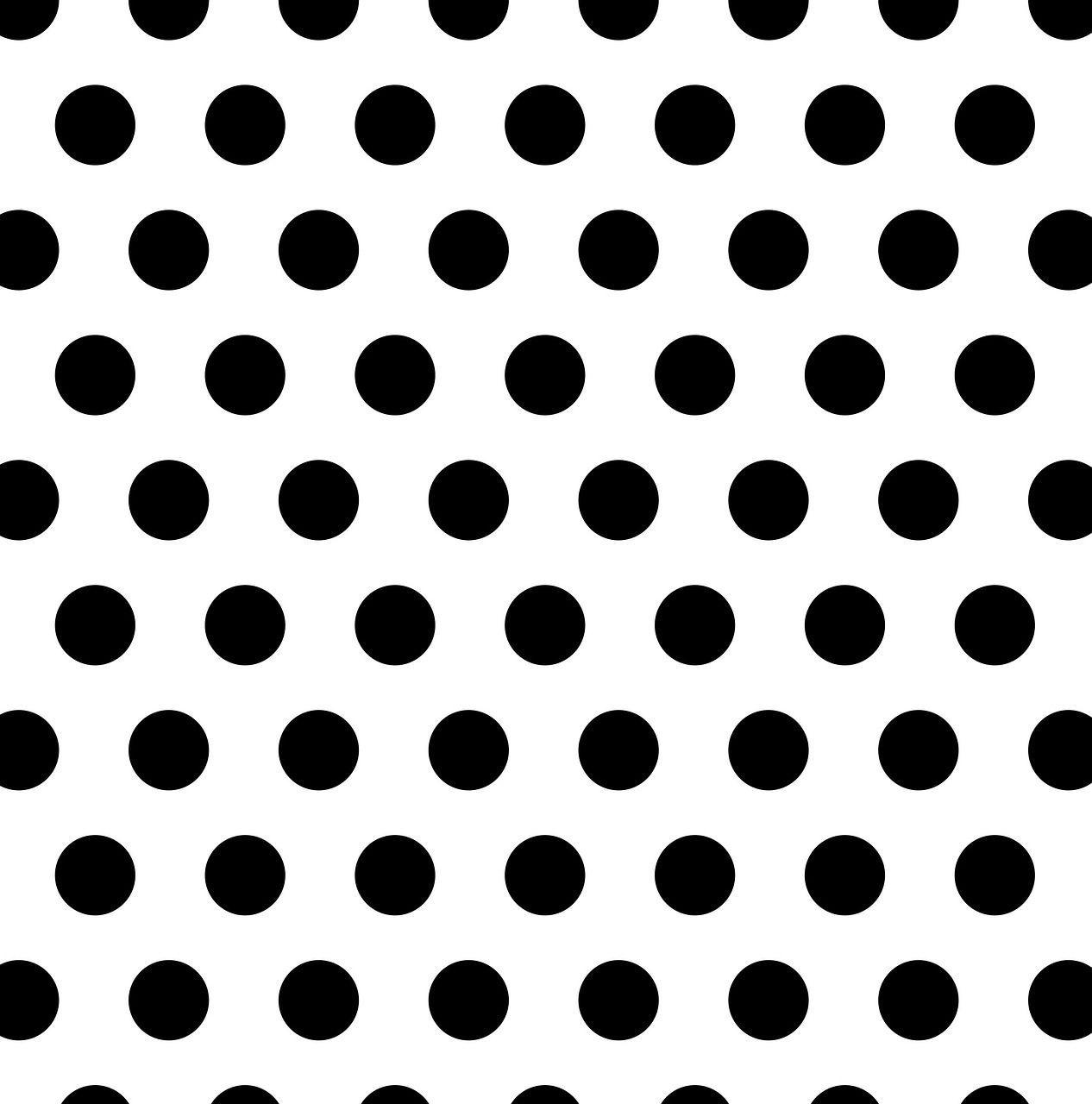 1266x1280 Free Image Dots Black White Spots. Polka dots wallpaper Dots wallpaper Polka dots