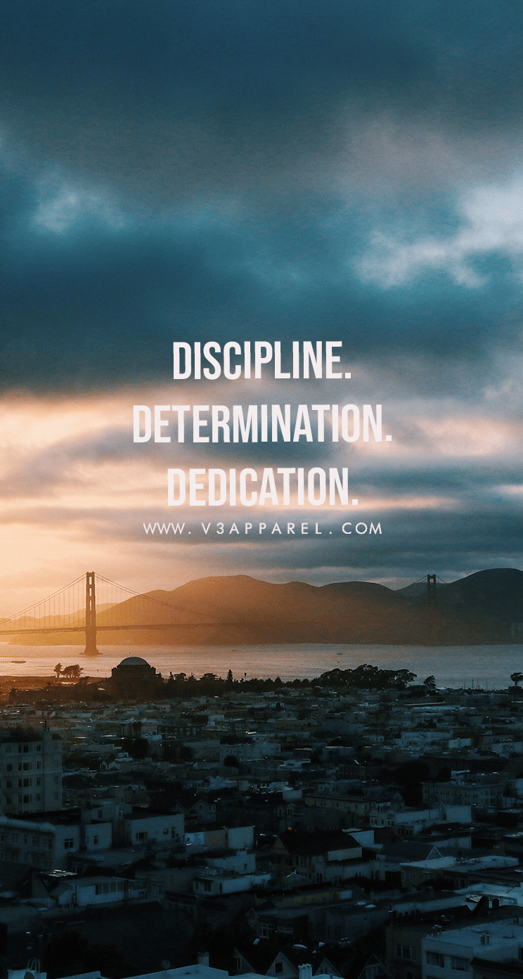 744x1392 Self Discipline iPhone Wallpaper
