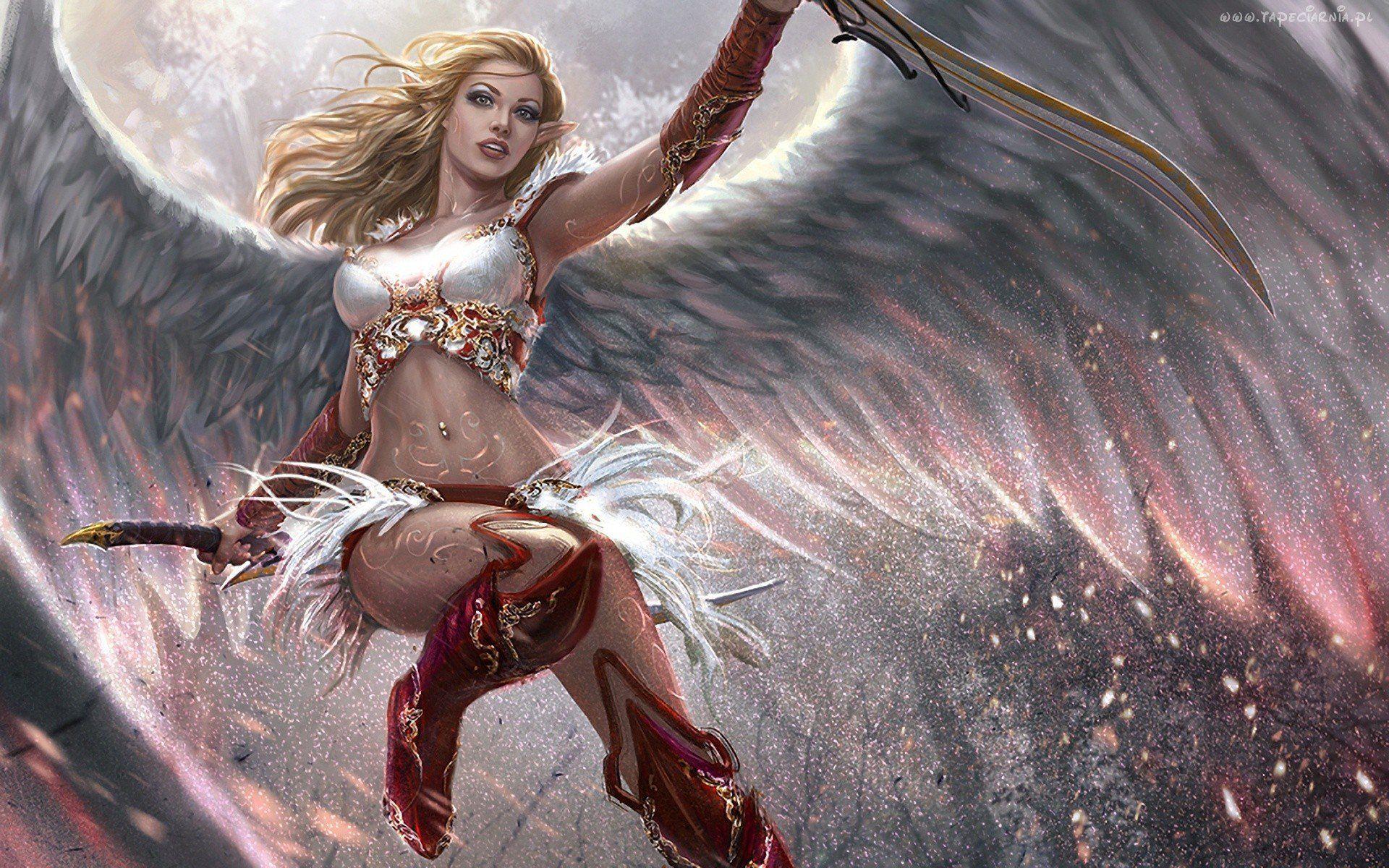 1920x1200 Elf wings fantasy girl beautiful wallpaperx1200