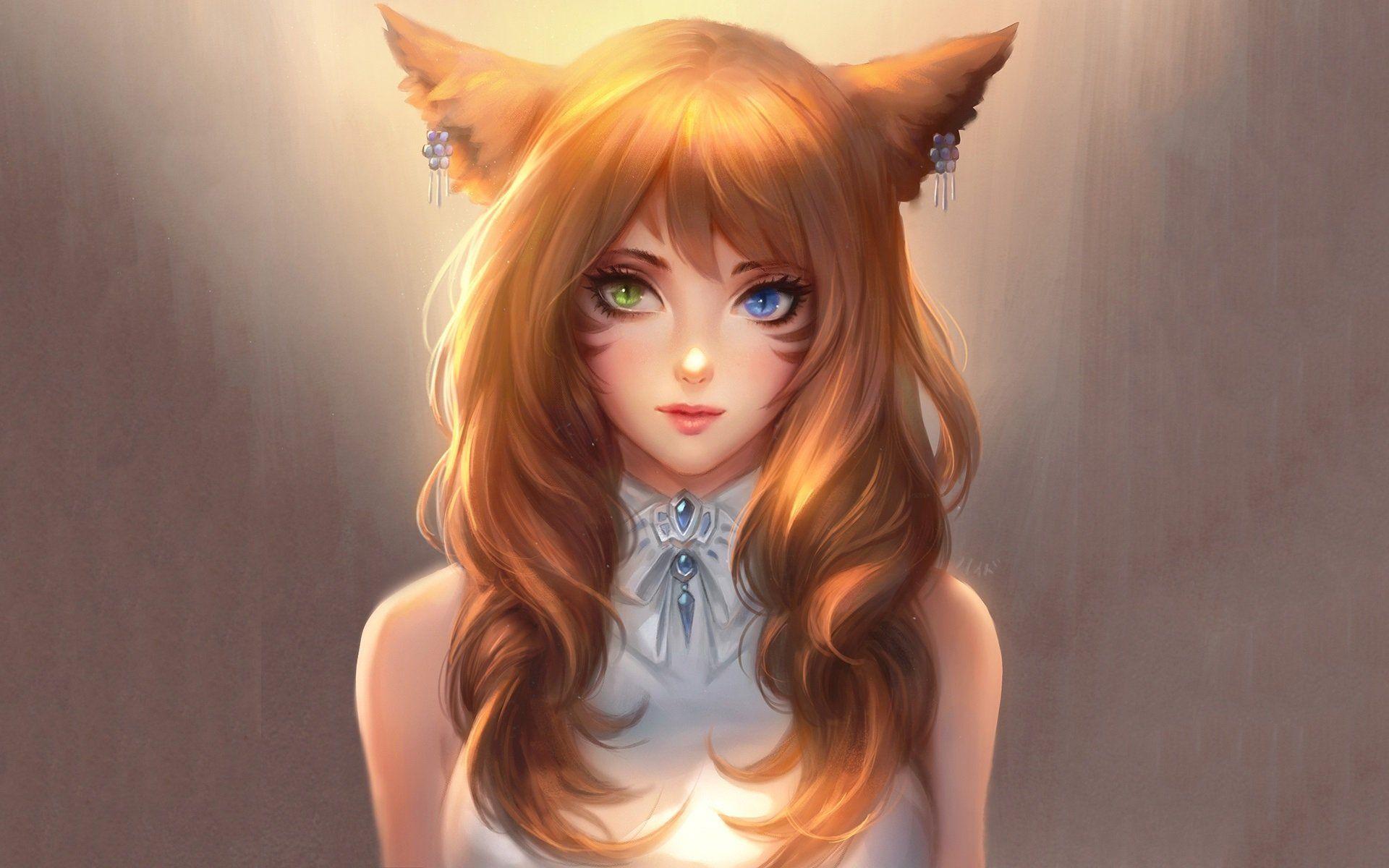 1920x1200 Halloween Elf Eyes Wallpaper