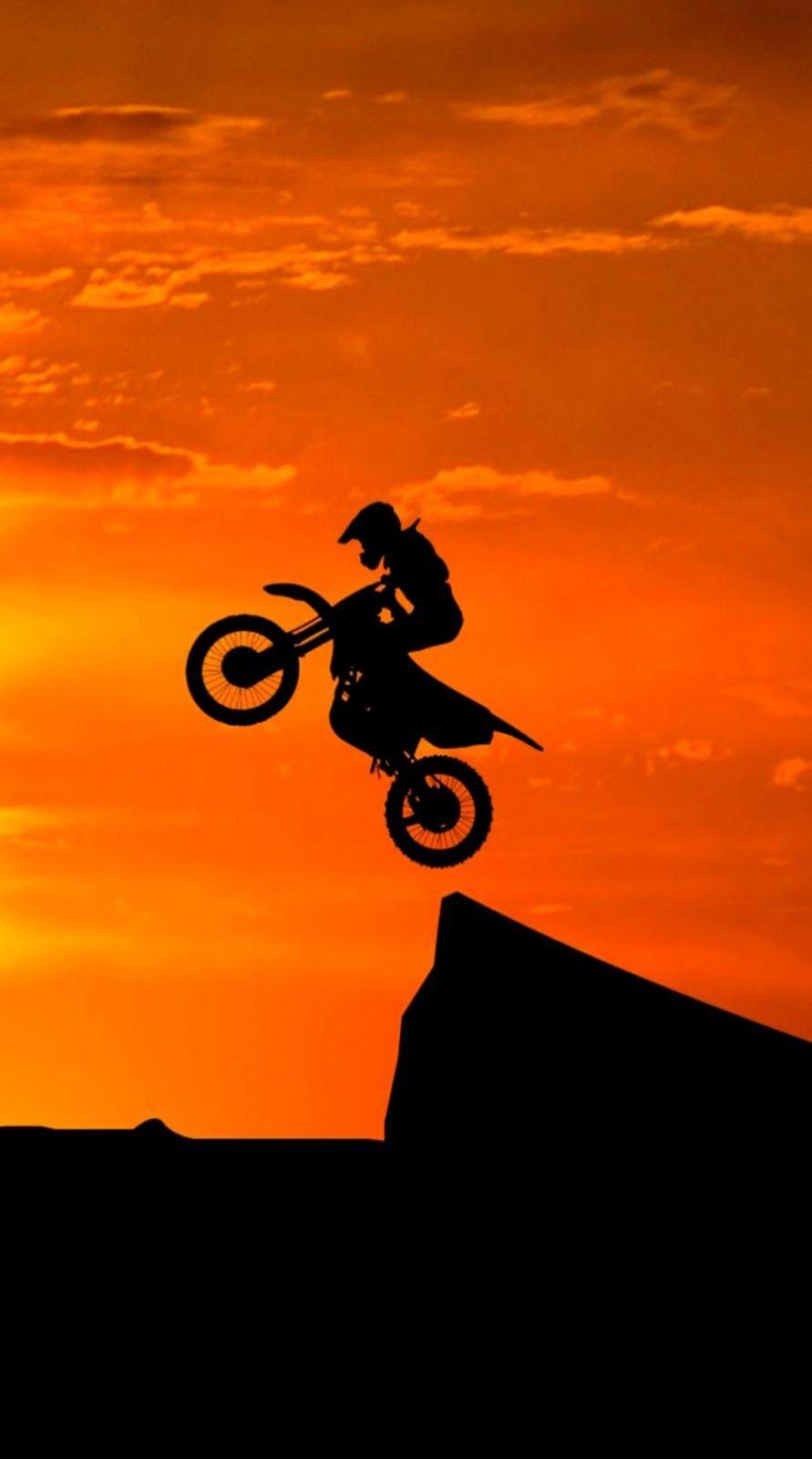 891x1600 Dirtbike Wallpaper