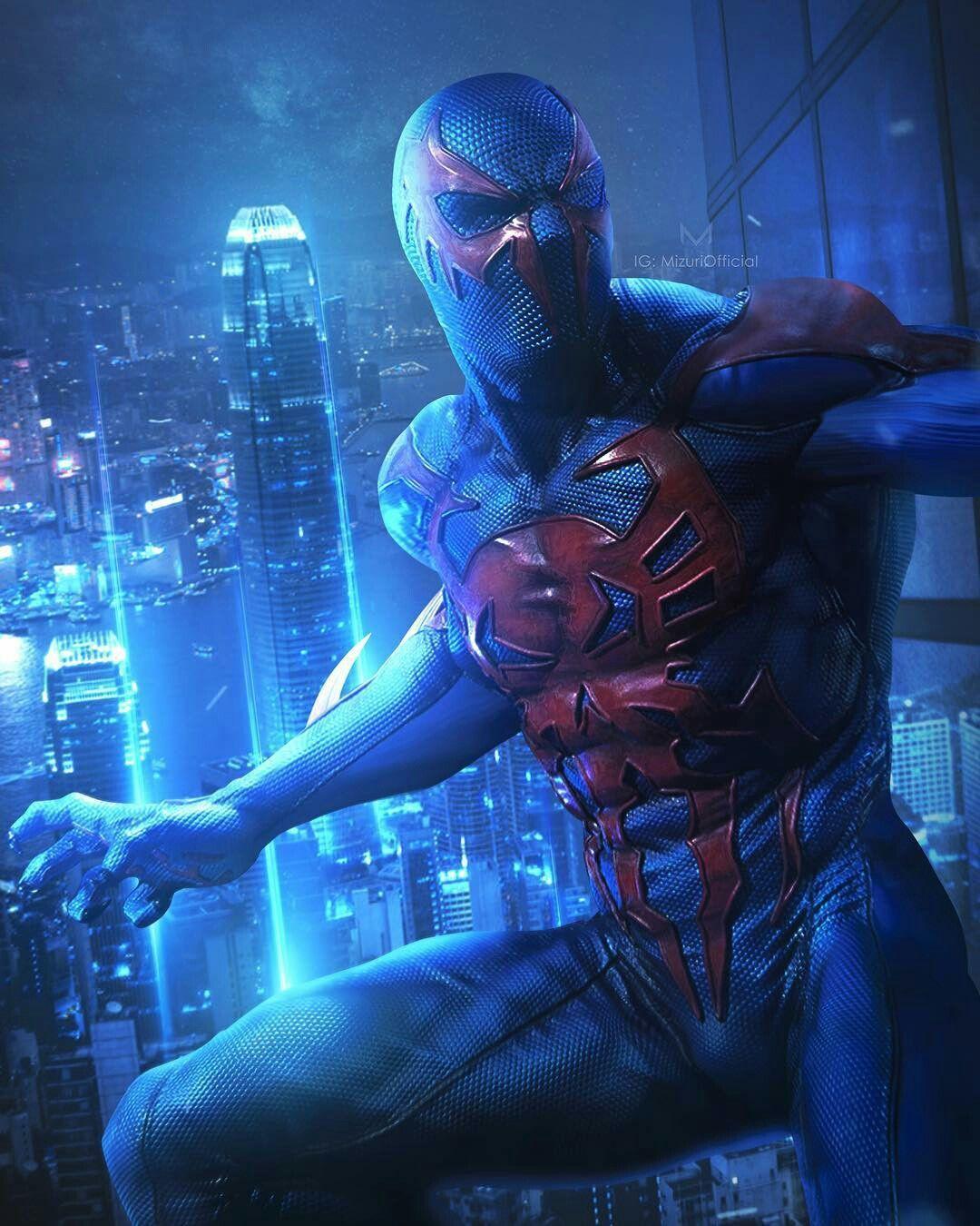 1080x1350 Spider Man 2099 Phone Wallpaper