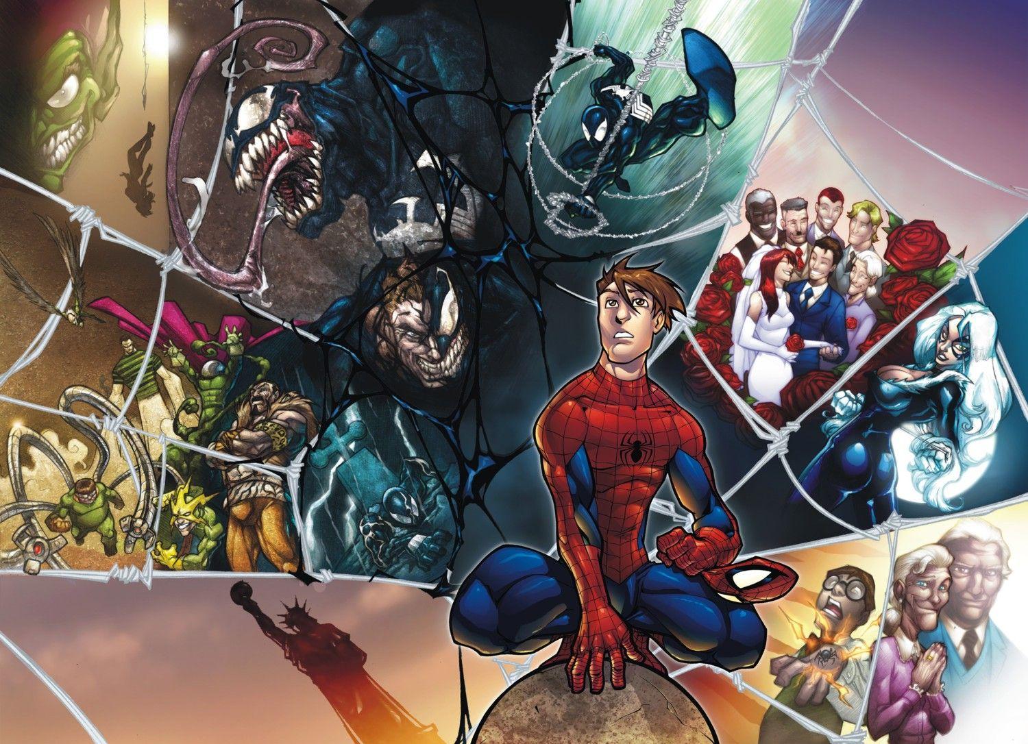 1500x1086 Free download spider man saga wallpaper Comic Imagecom 1500x1086