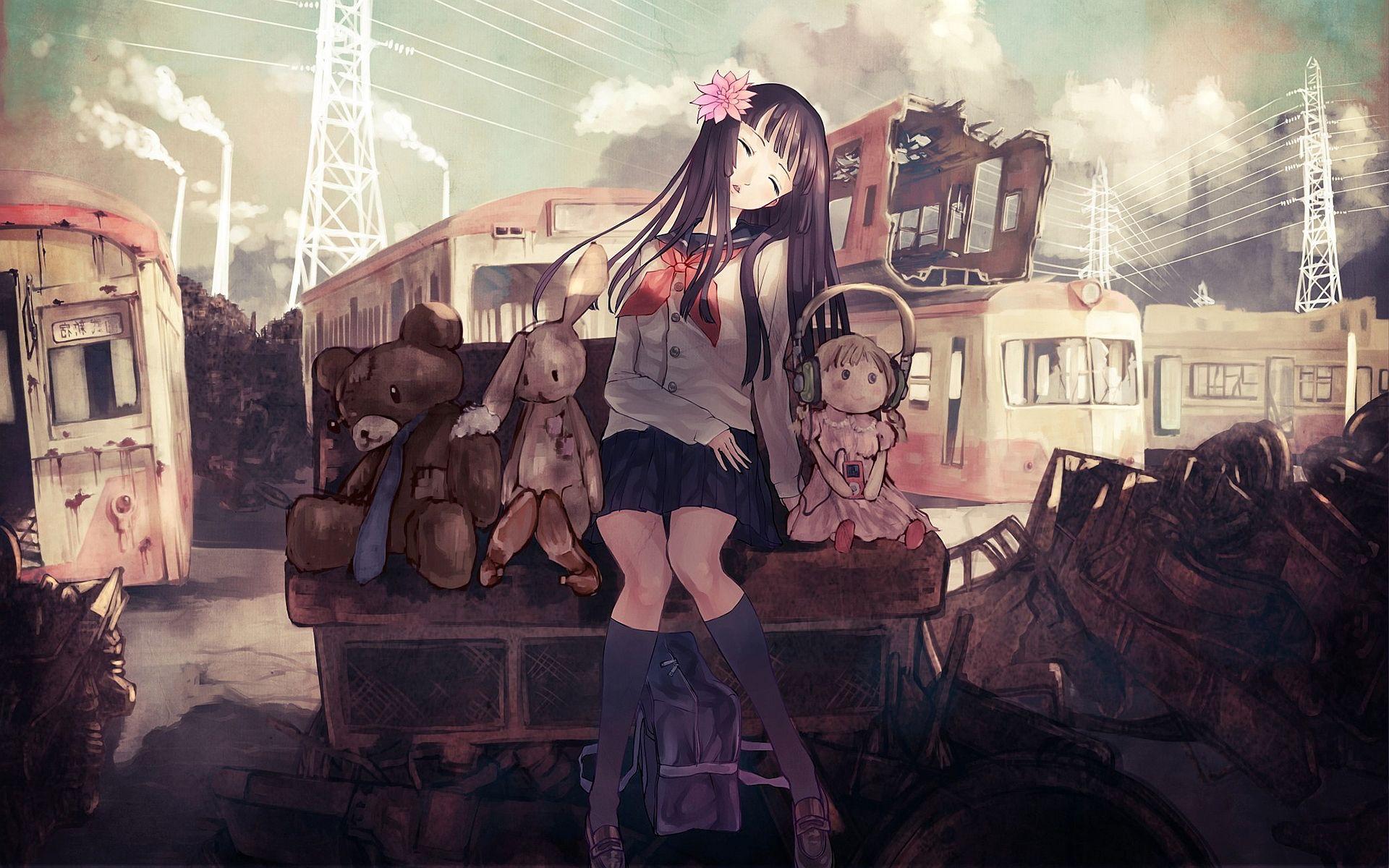 1920x1200 Girl junkyard dolls wallpaperx1200