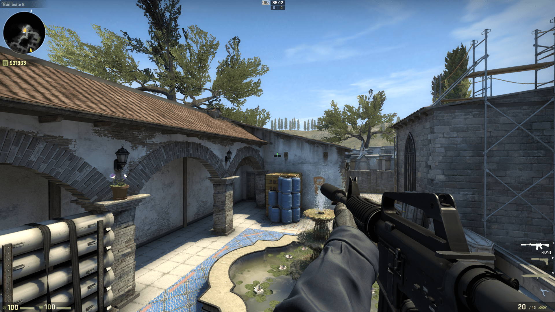 1920x1080 The T crosshair turns upside down when your crosshair gap is below
