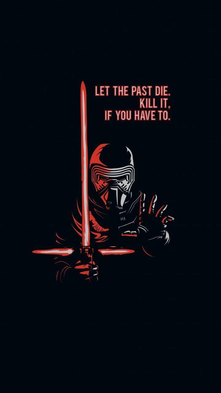 720x1280 Mind Blowing Wallpaper Kylo Ren, Villain, Dark, Minimal Art, Star