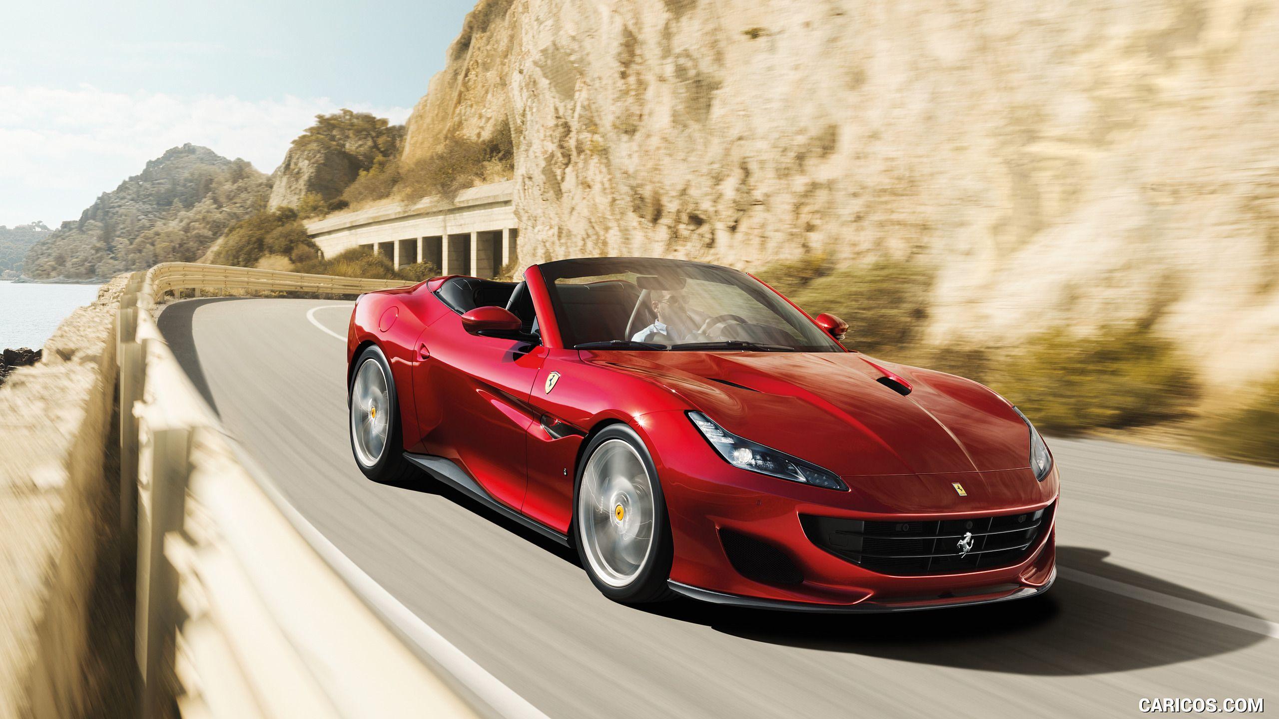2560x1440 Ferrari Portofino Three Quarter. HD Wallpaper