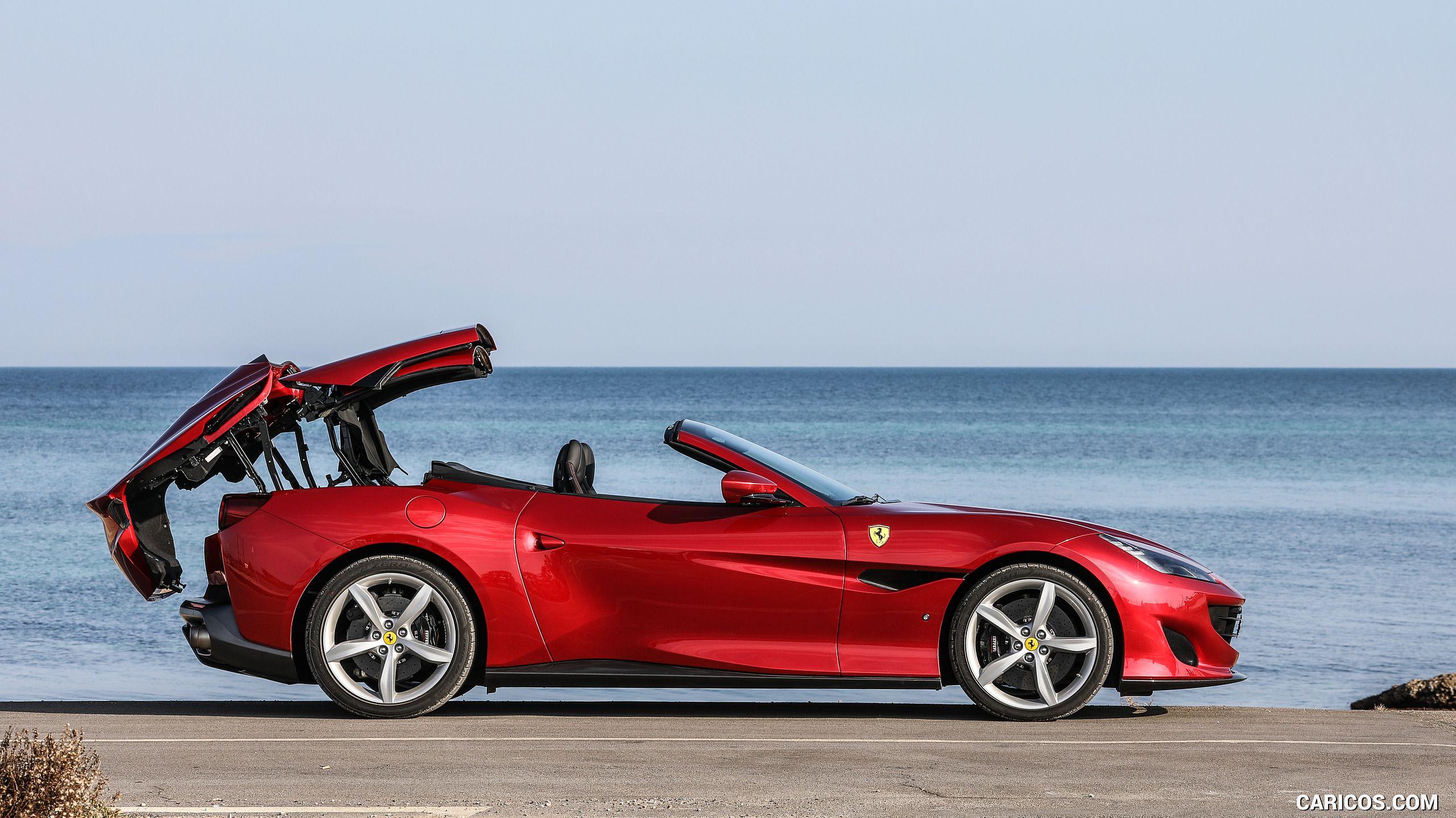 2560x1440 Free download 2018 Ferrari Portofino Side HD Wallpaper 25