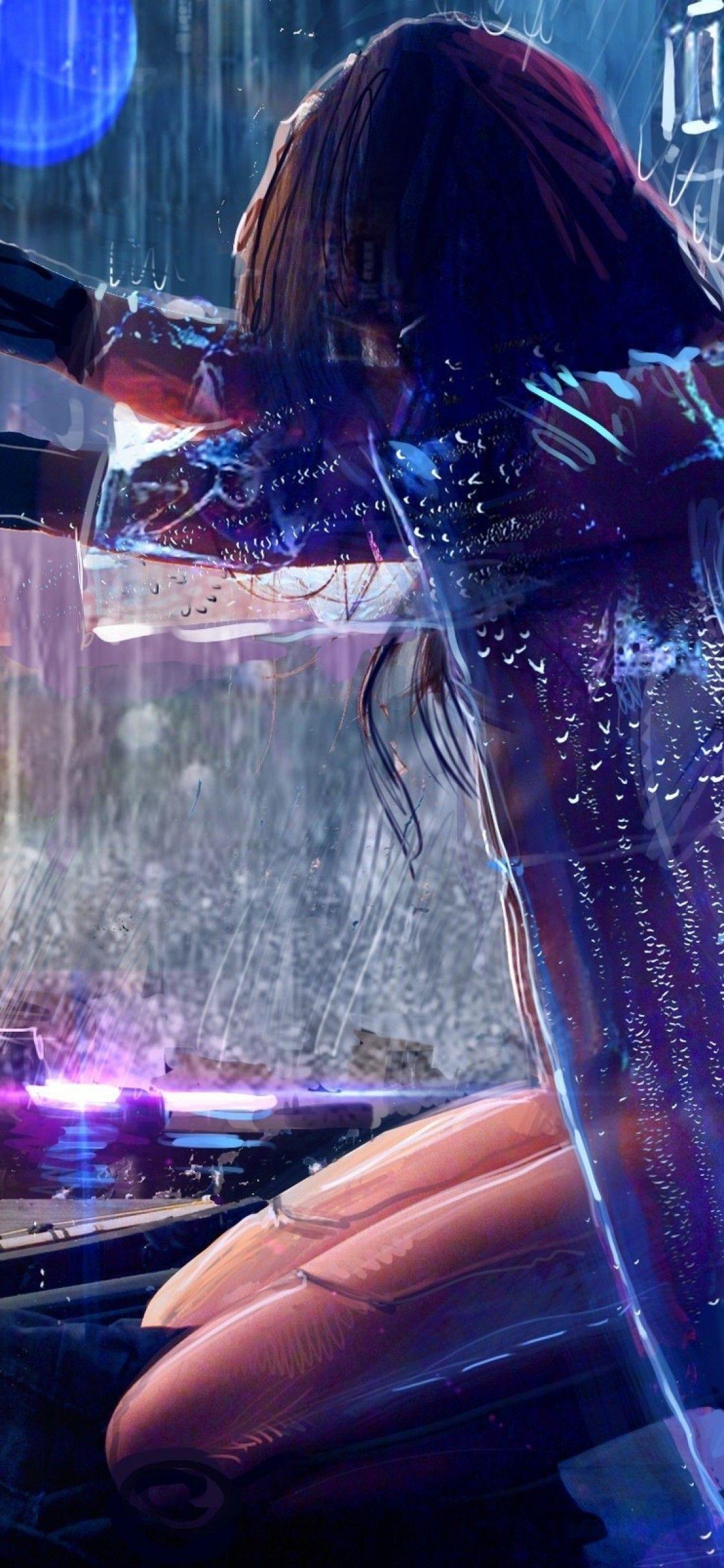 1125x2436 Cyberpunk 2077 iPhone X Wallpaper Download