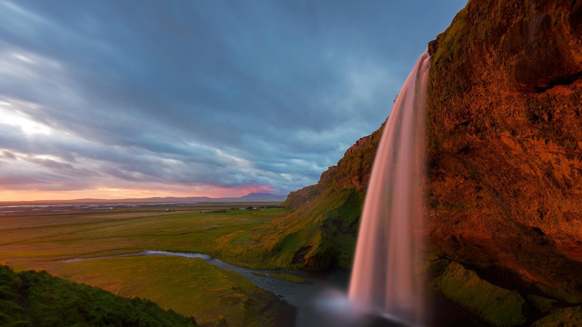 1920x1080 Seljalandsfoss Wallpaper. Wallpaper Studio 10. Tens of thousands