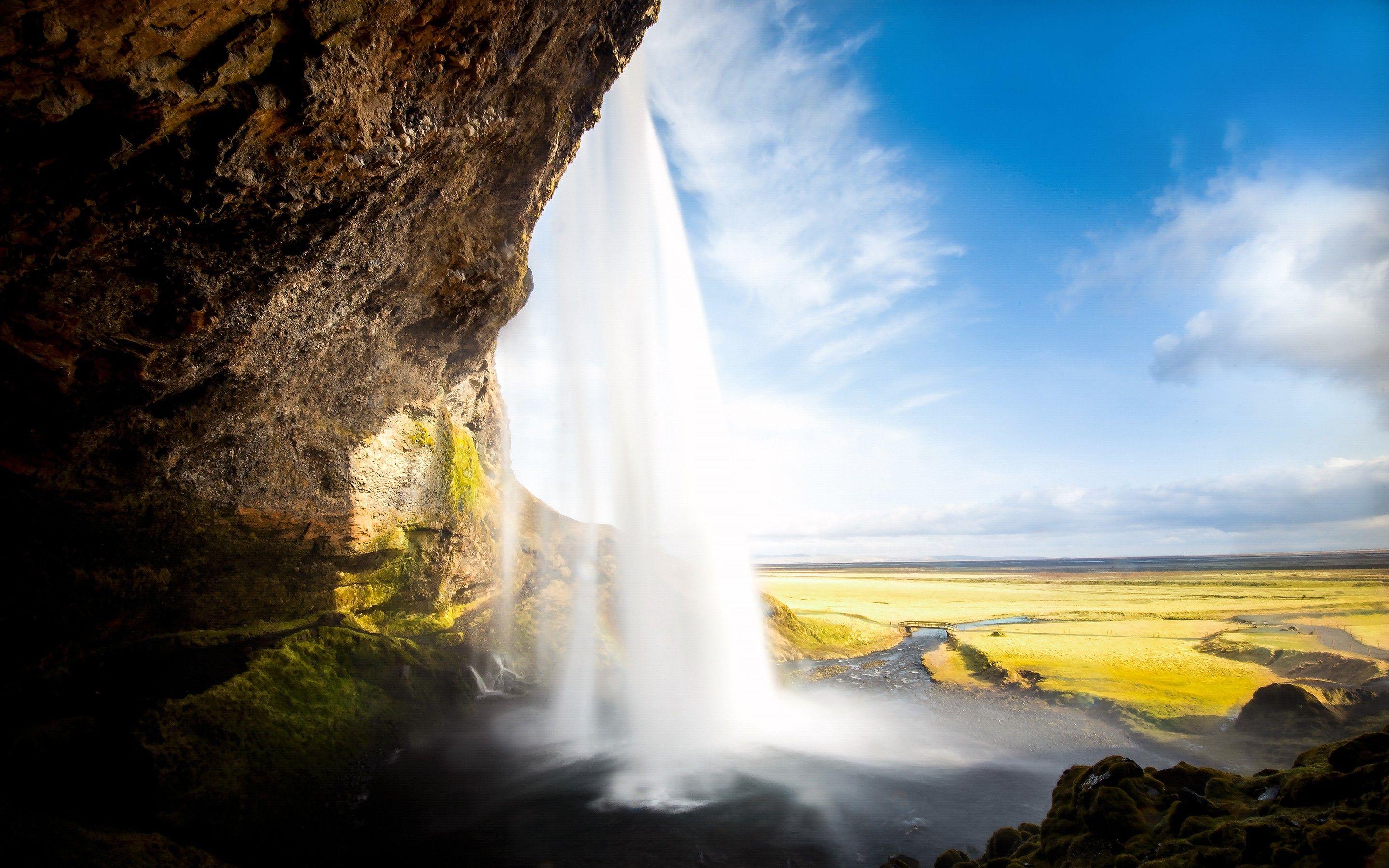 2880x1800 Seljalandsfoss Waterfall, HD Nature, 4k Wallpaper, Image