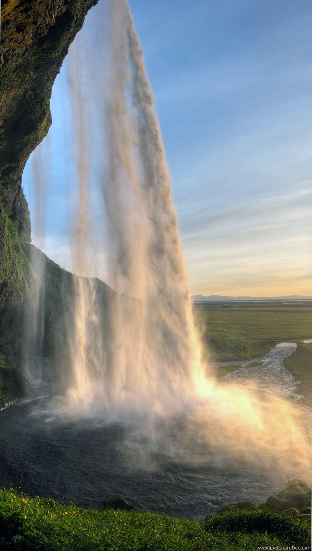 1072x1890 Seljalandsfoss Waterfall Iceland iphone 6 plus full_hd wallpaper