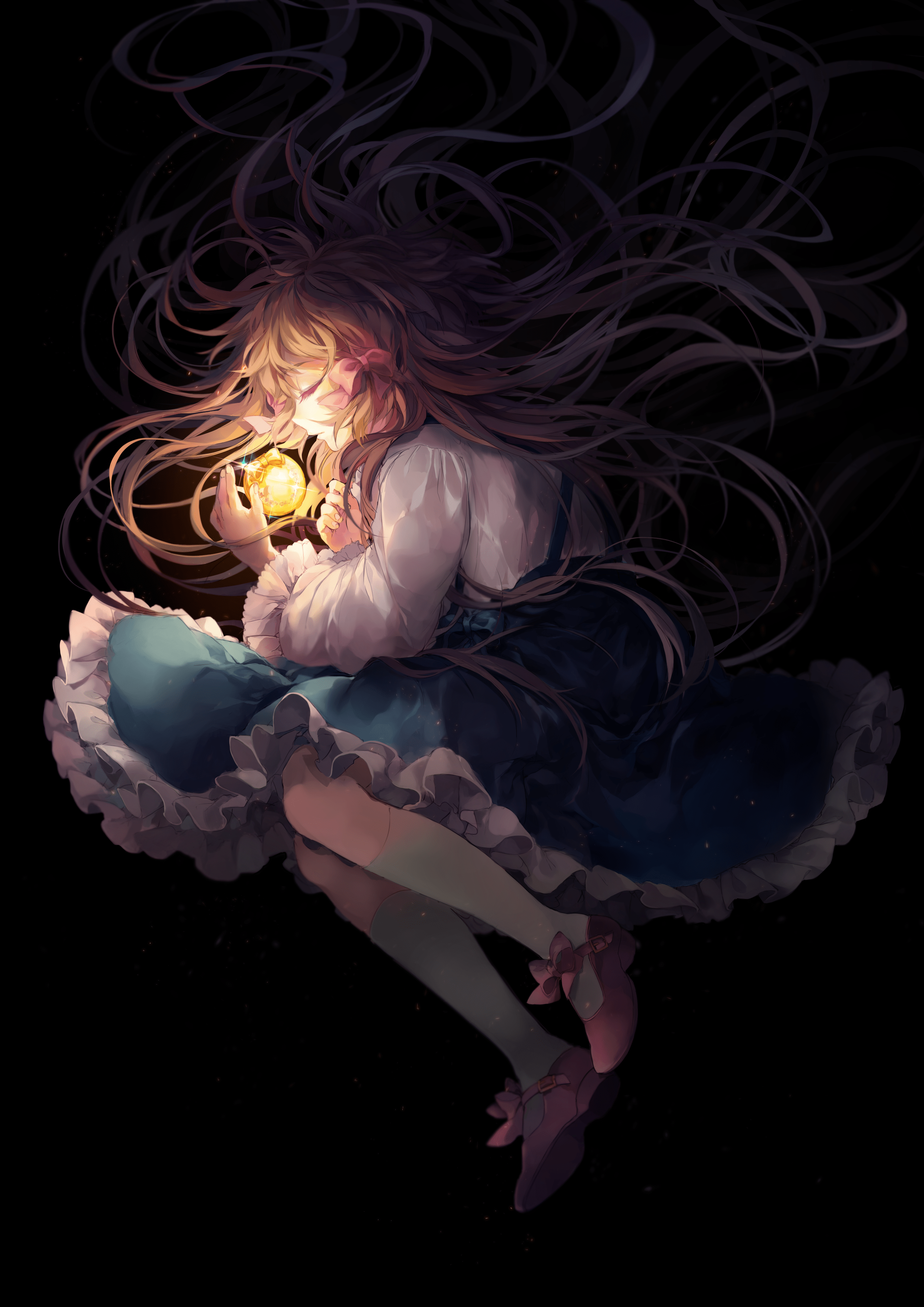 2480x3507 Goldia Mirror Wallpaper