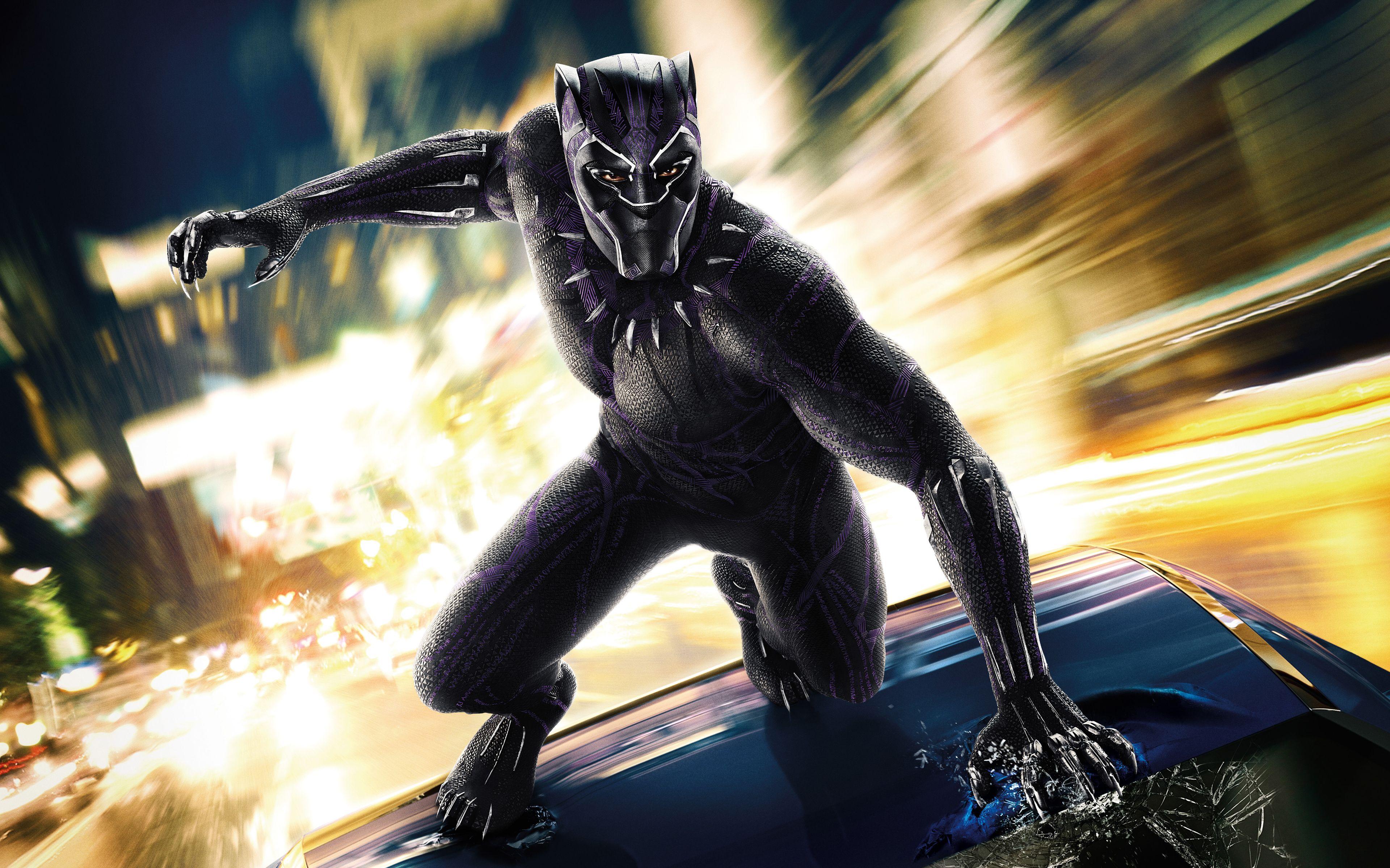 3840x2400 Black Panther 2018 Movie 4k Laptop HD HD 4k Wallpaper