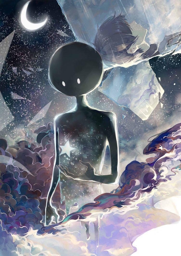 752x1063 Drawing: MIRROR NIGHT Artist: sishenfan. Cute art, Character art