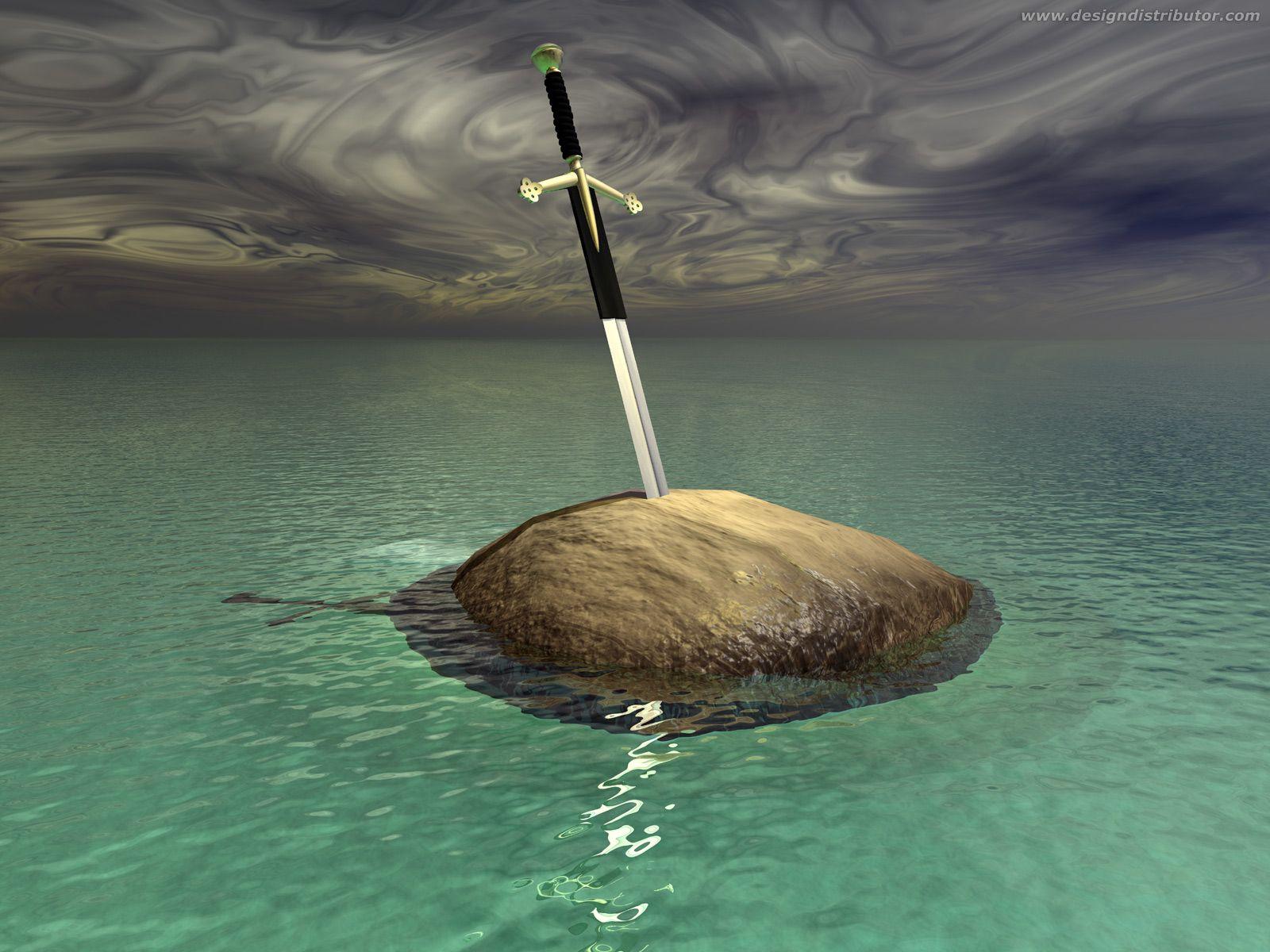 1600x1200 HD wallpaper 3D sword desktop picture