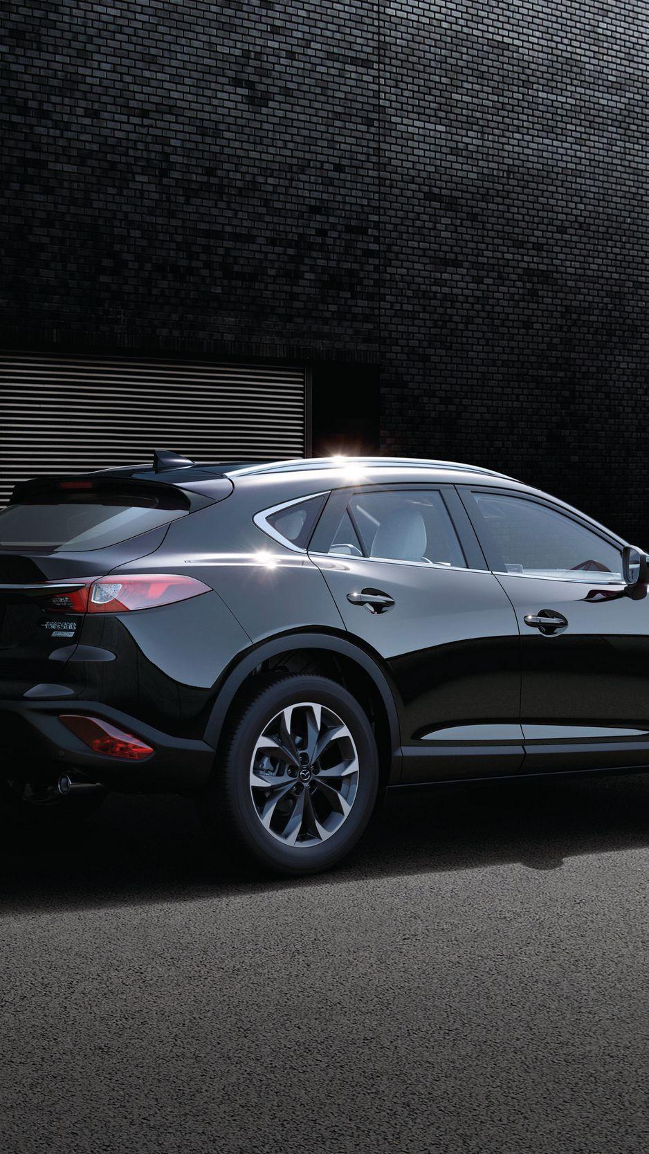 938x1668 Download wallpaper 938x1668 mazda, cx- side view, black iphone 8