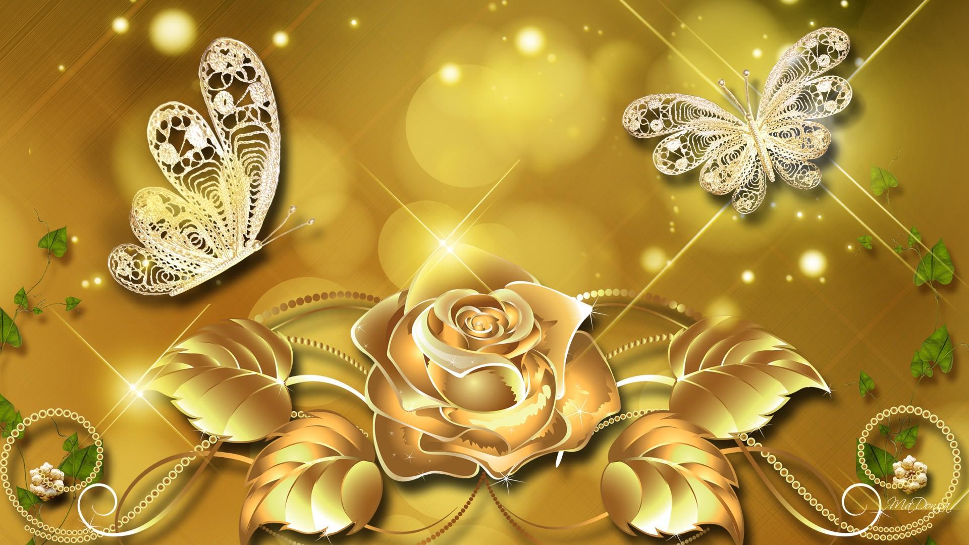 1920x1080 Luxurious Gold HD desktop wallpaper : Widescreen : High Definition