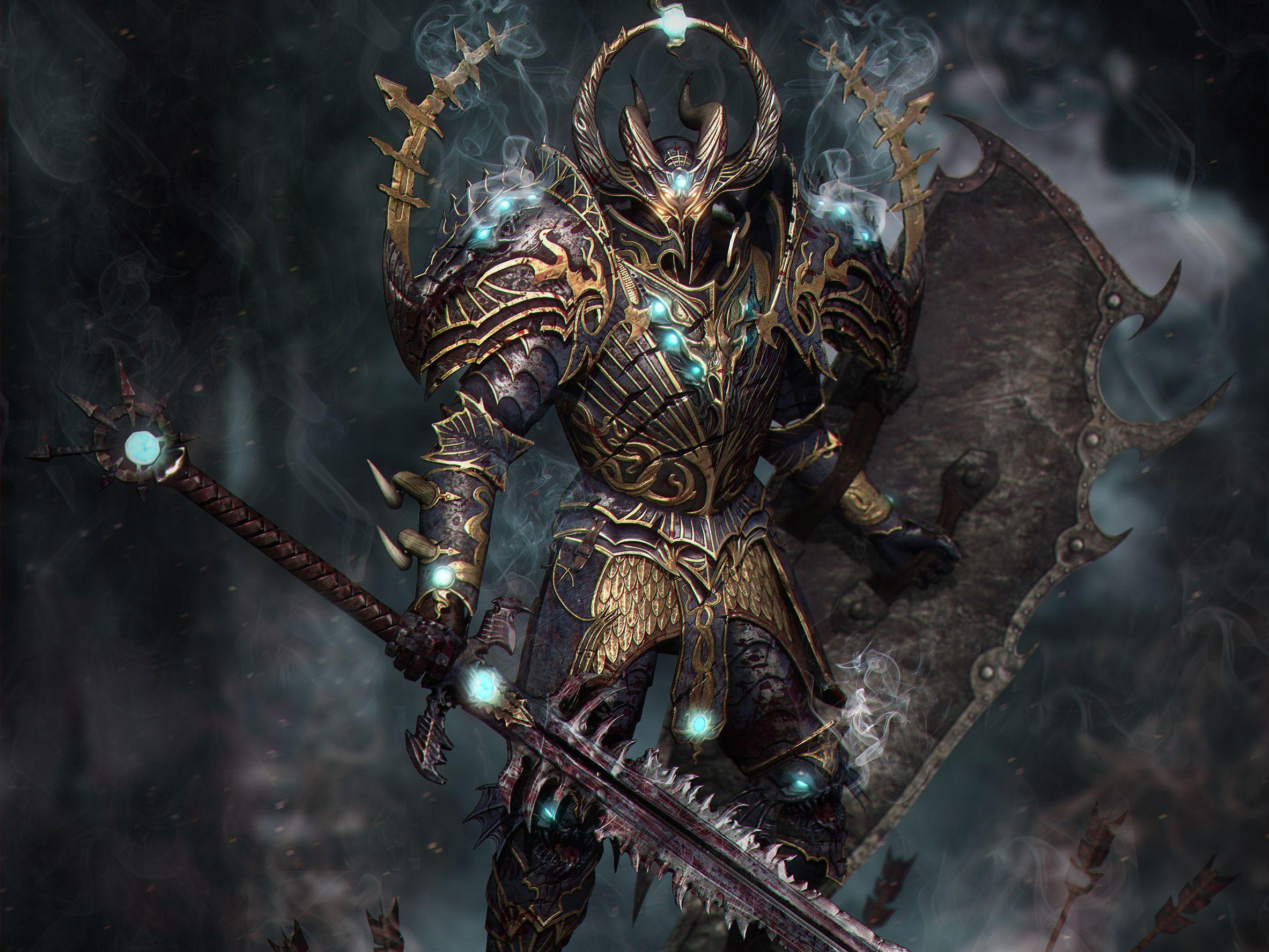 2366x1775 WallpaperD wallpaper. photo. picture. knight, The sword