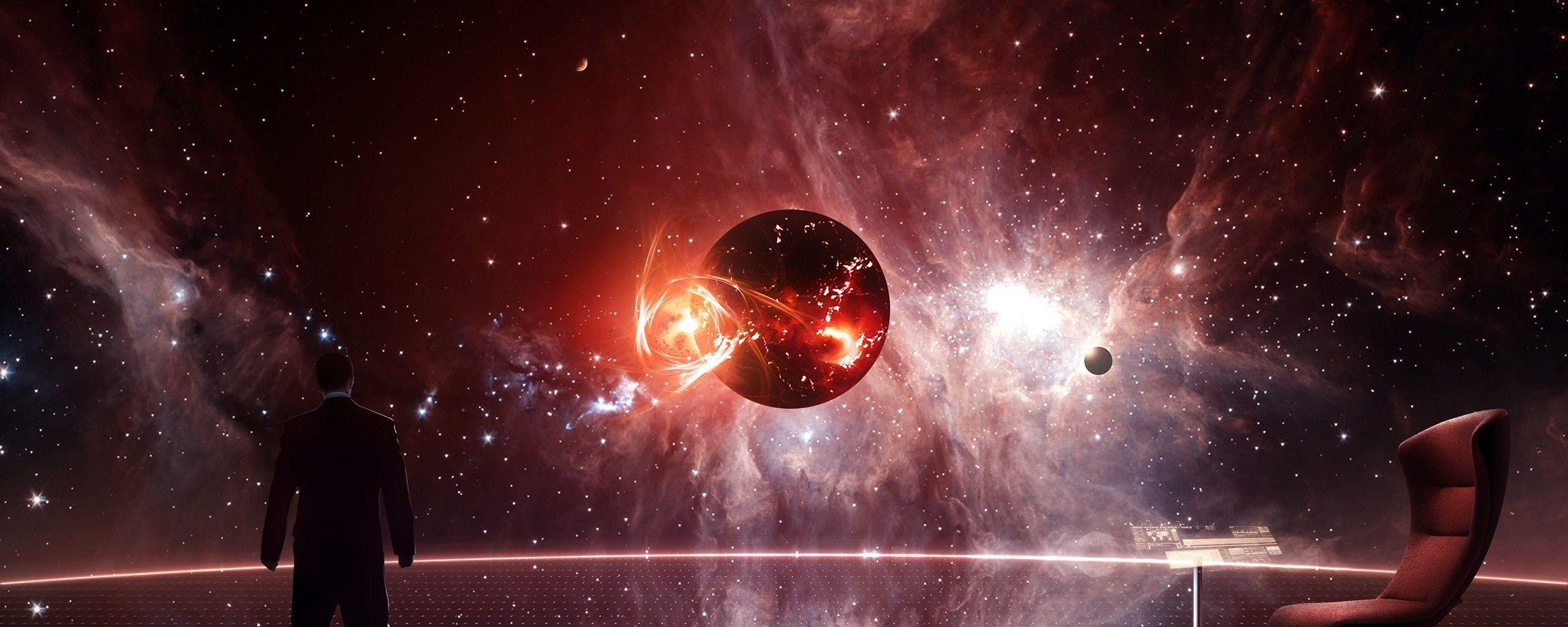 Space Dual Monitor Wallpapers - Top Free Space Dual Monitor Backgrounds