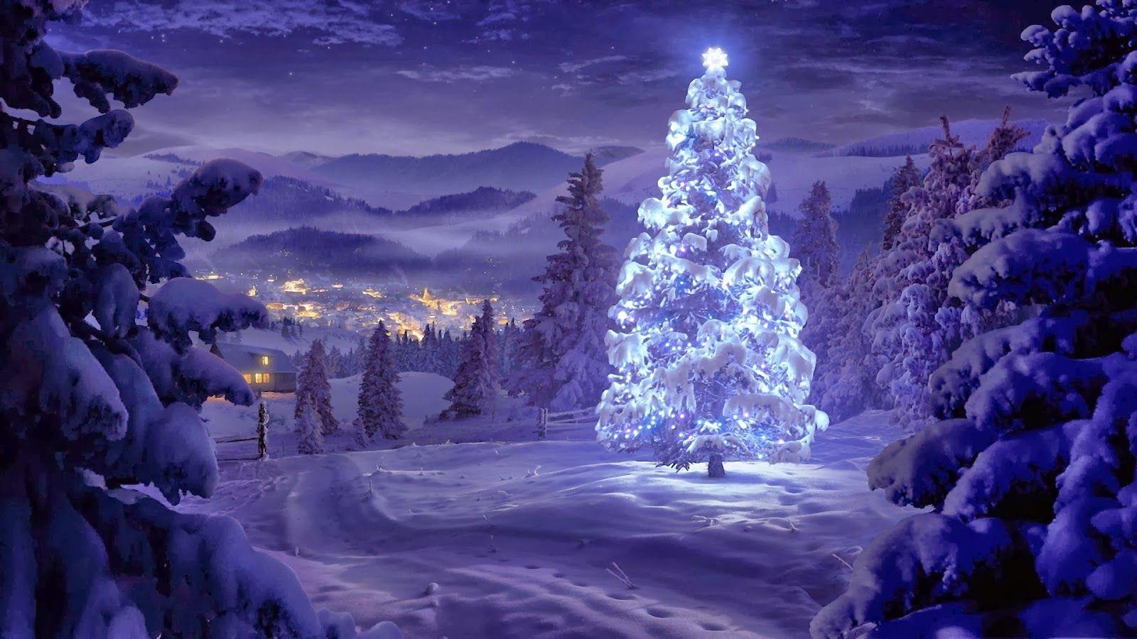 Christmas Night Wallpapers - Top Free Christmas Night Backgrounds - WallpaperAccess