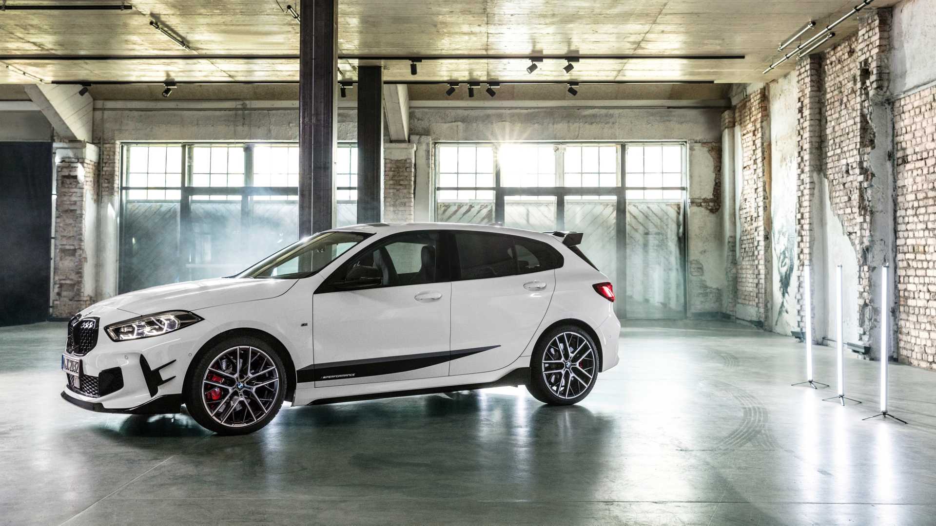 1920x1080 BMW 1 Series M Performance Parts Front Three Quarter