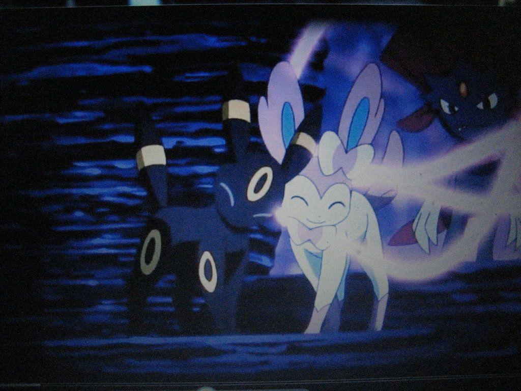 1024x768 Sylveon And Umbreon Wallpaper