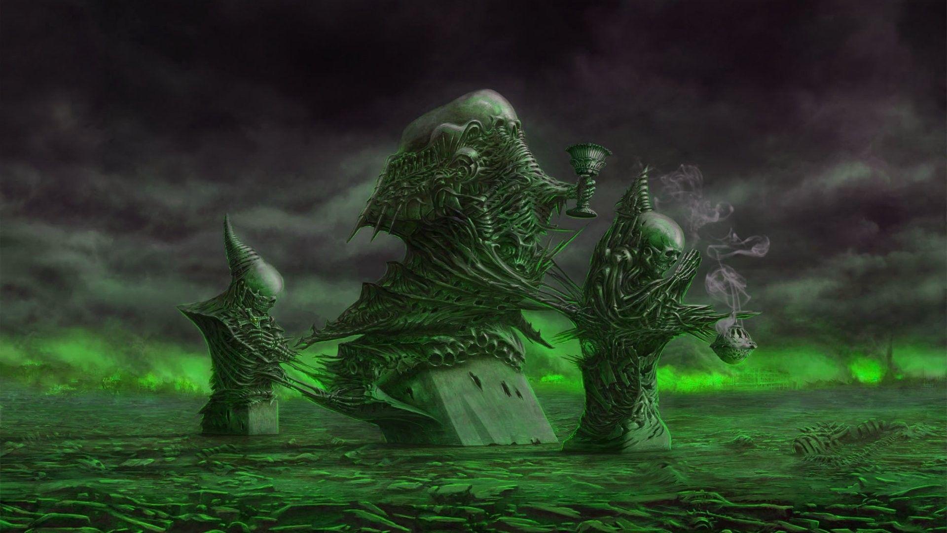 1920x1080 Art, Spooky, Evil, Halloween, Scary, dark, Creepy, Artworks, Horror