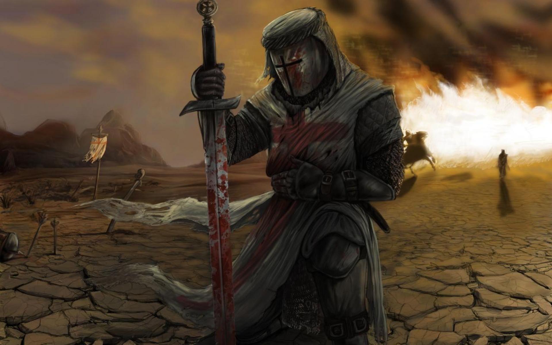 1920x1200 Templar Knight Wallpaper Wallpaper. Caballeros templarios