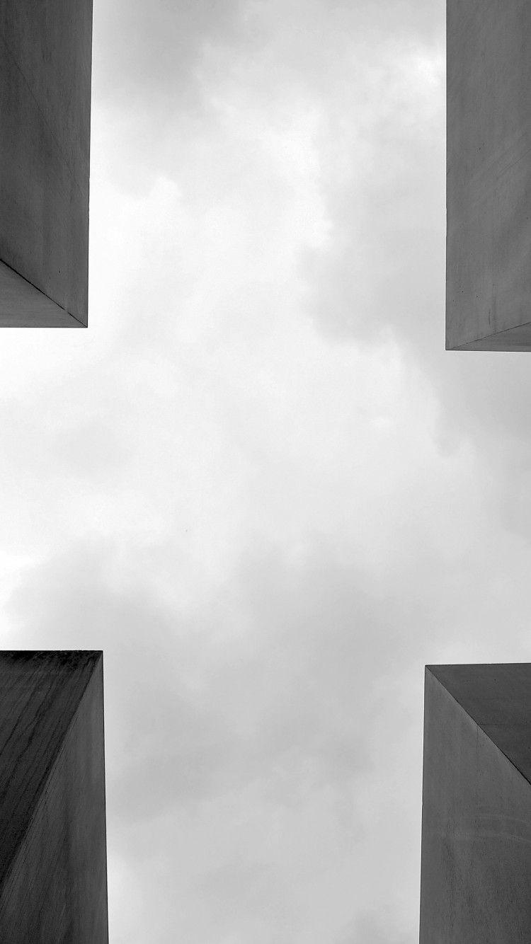 750x1334 Free Black and White Architecture Wallpaper iPhone 6 / 6S