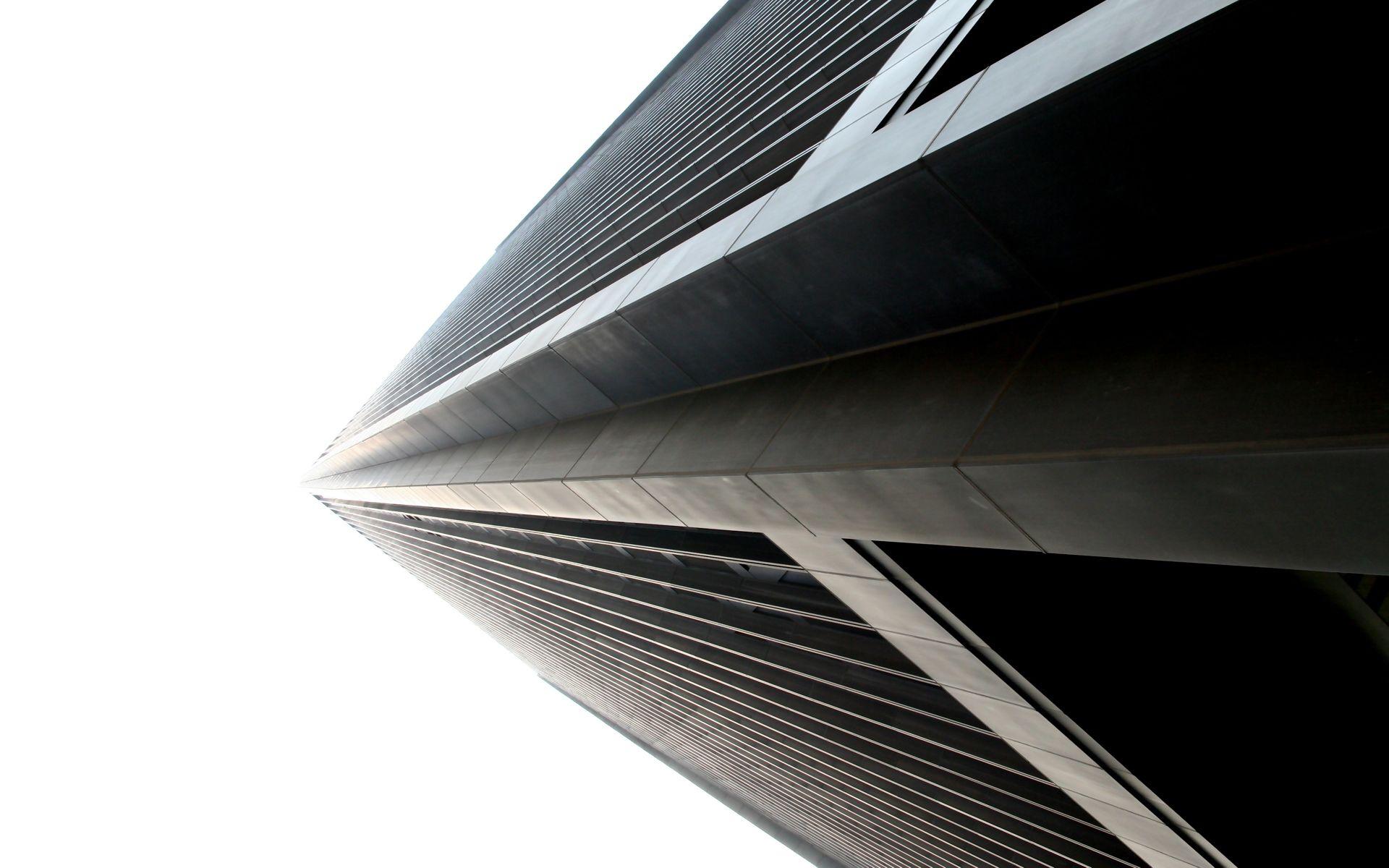 1920x1200 Black and white black architecture skyscrapers cities wallpaper