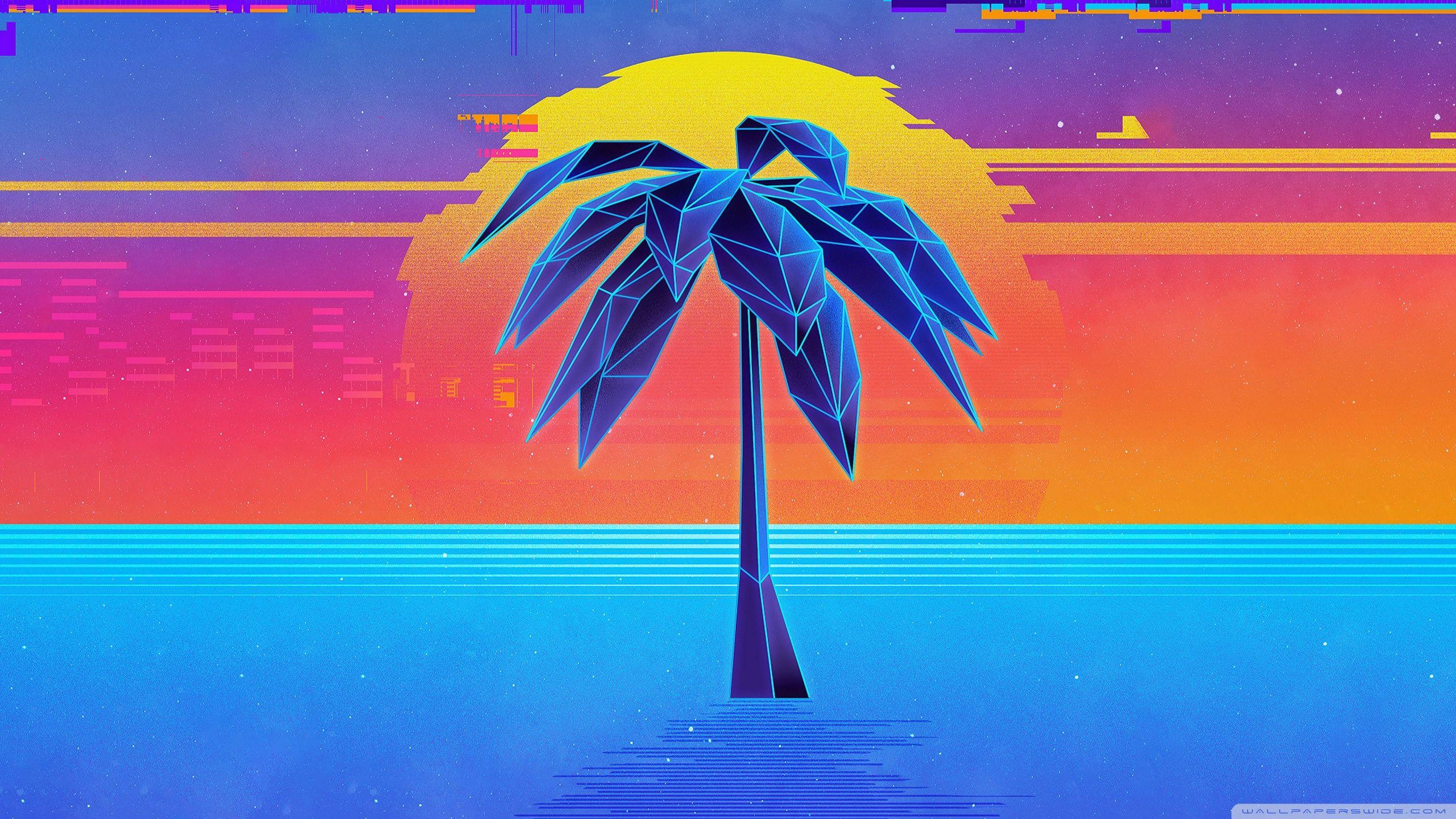 2560x1440 Glitch Aesthetic Ultra HD Desktop Background Wallpaper