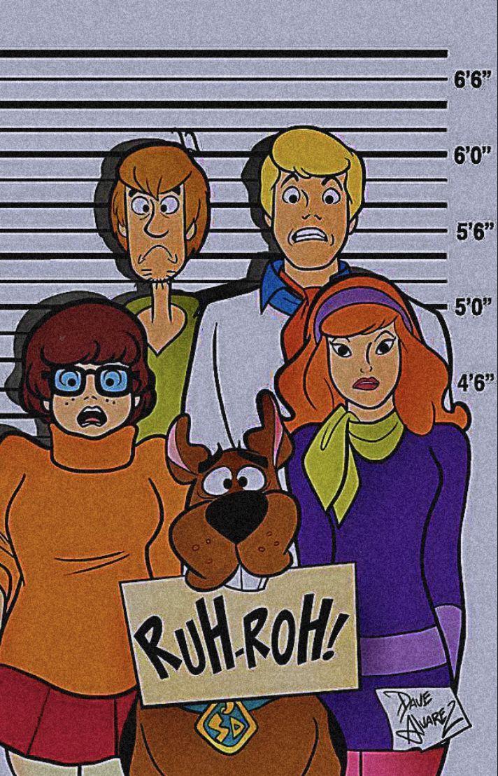712x1108 Scooby doo wallpaper. Retro cartoons, Cartoon wallpaper, Retro poster