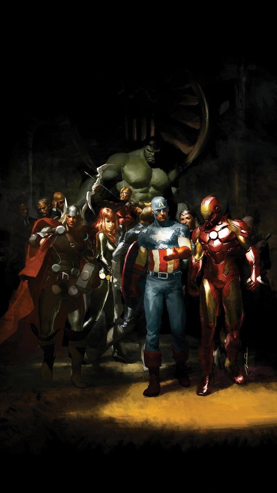1080x1920 Avengers iPhone Wallpaper