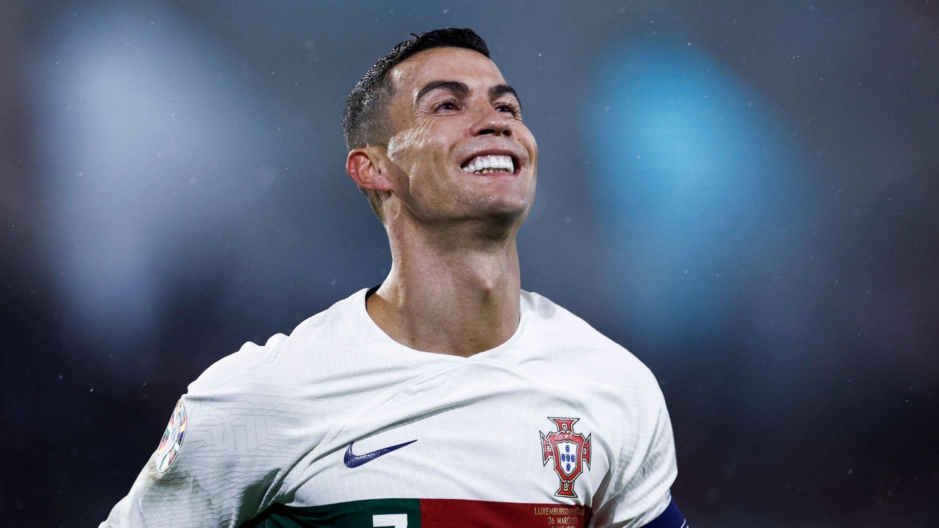 1920x1080 Nice to be back home' Ronaldo posts smiley picture ahead of vital Portugal Euro 2024 qualifiers. Goal.com US