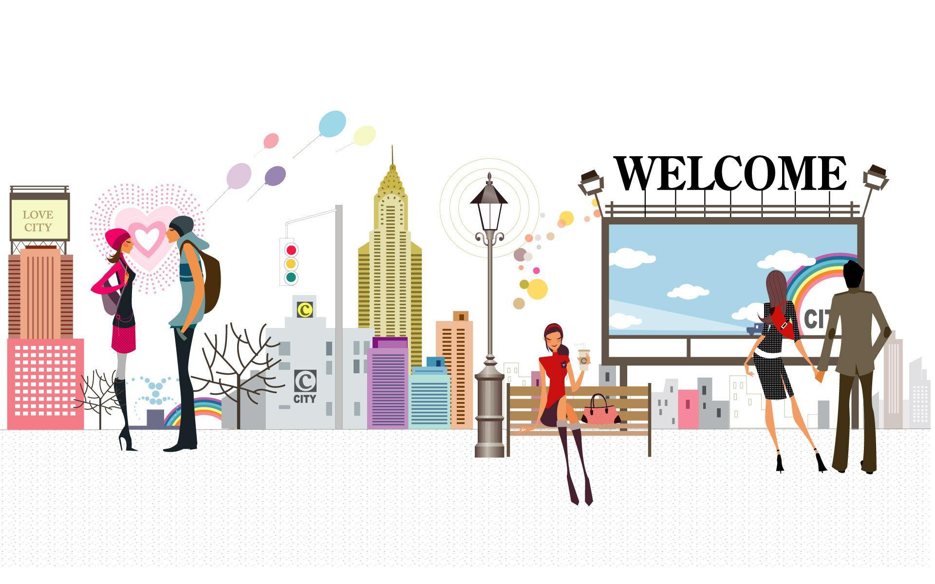 1920x1200 Fashion Illustration Women Wallpaper 15911 women