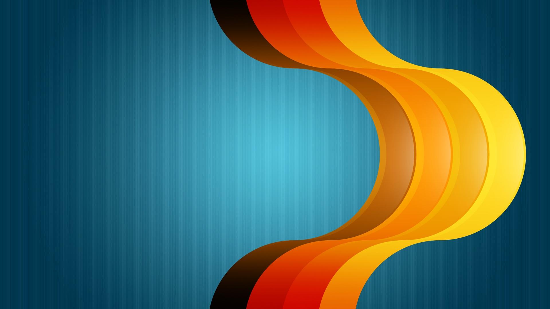 Blue and Orange Abstract Wallpapers - Top Free Blue and Orange Abstract  Backgrounds - WallpaperAccess