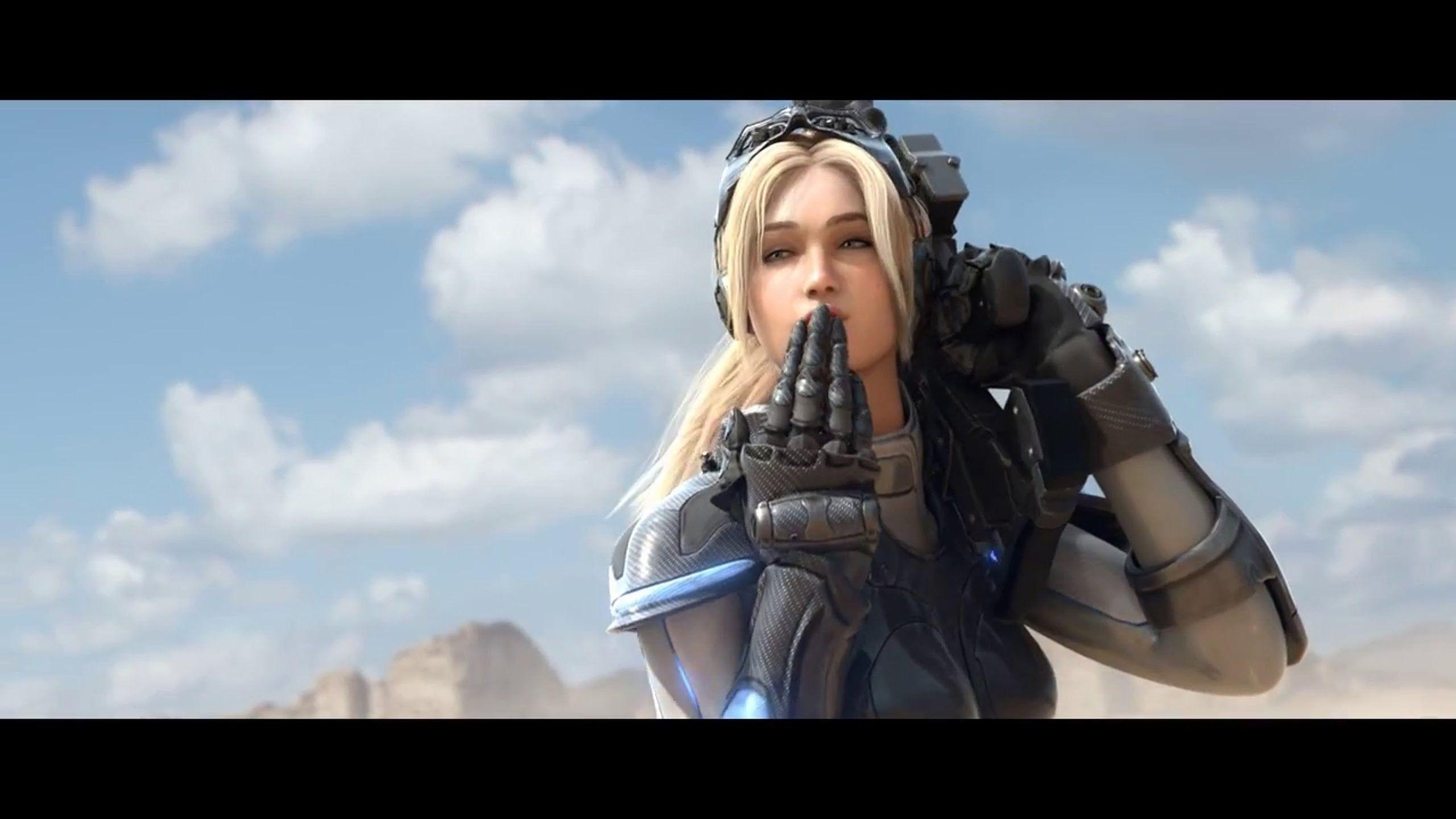 2560x1440 women, PC Gaming, Nova Terra, StarCraft Wallpaper HD / Desktop