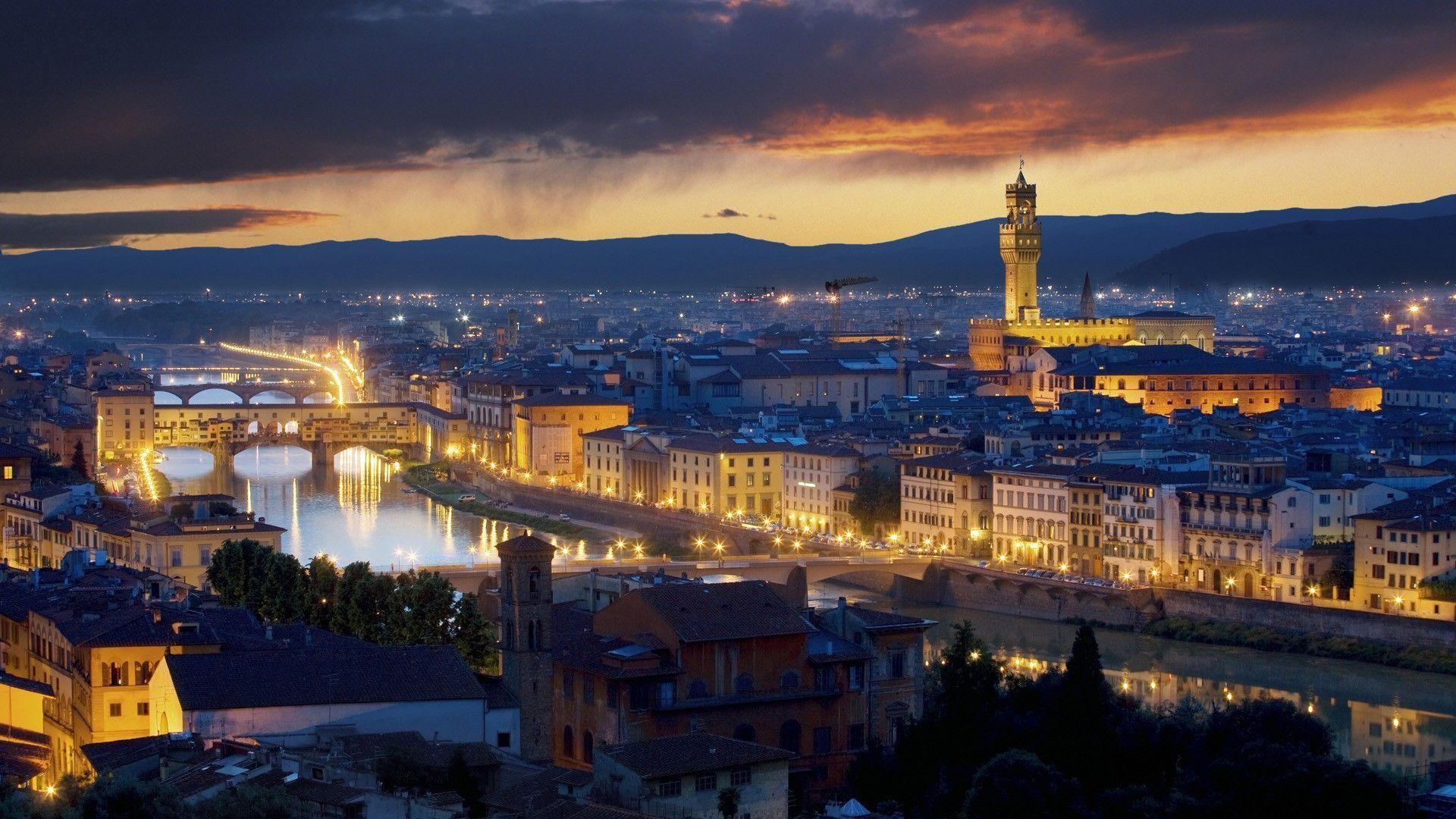 1920x1080 Italy At Night Wallpaper HD. Wallpaper, Italy, Night